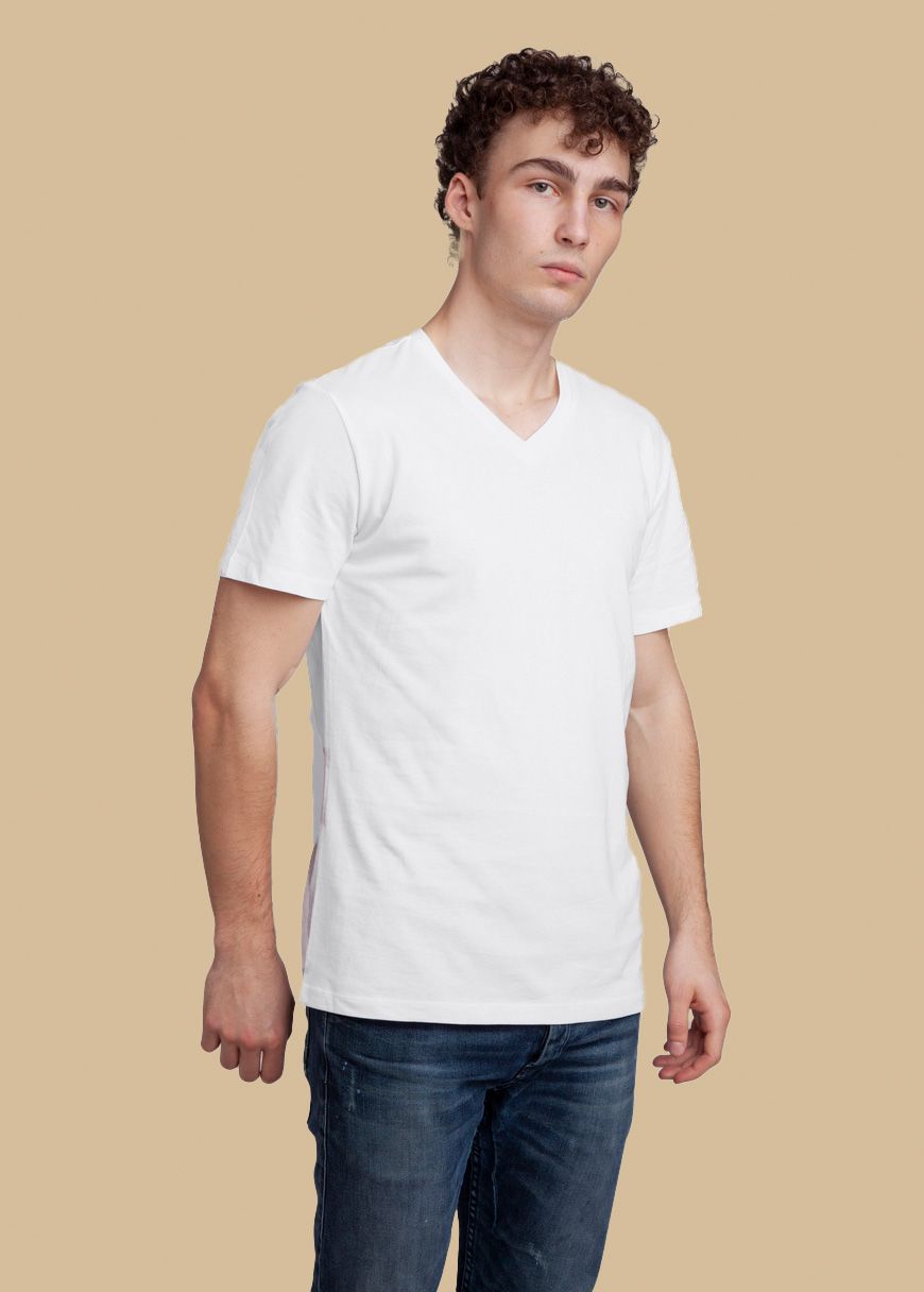V-Neck T-Shirt Man