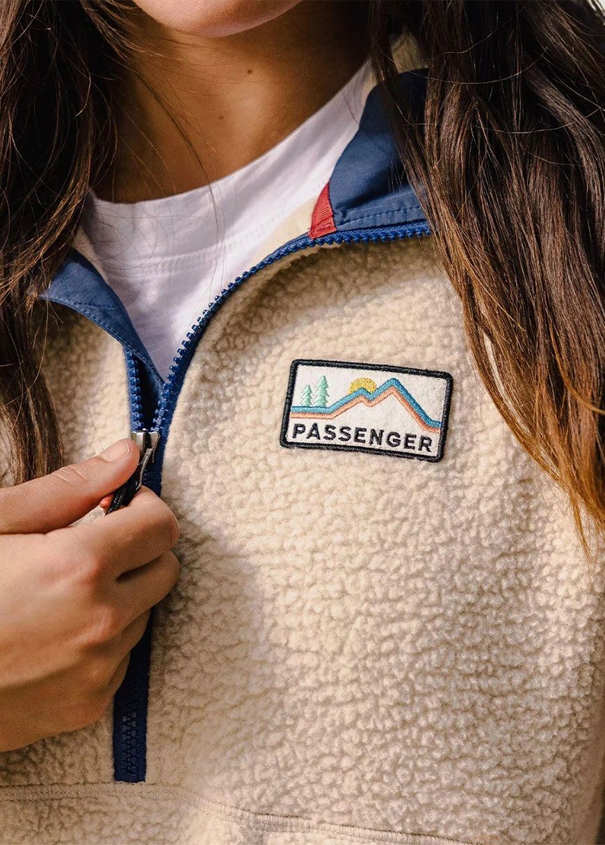 Maine 2.0 1/2 Zip Recycled Sherpa Fleece