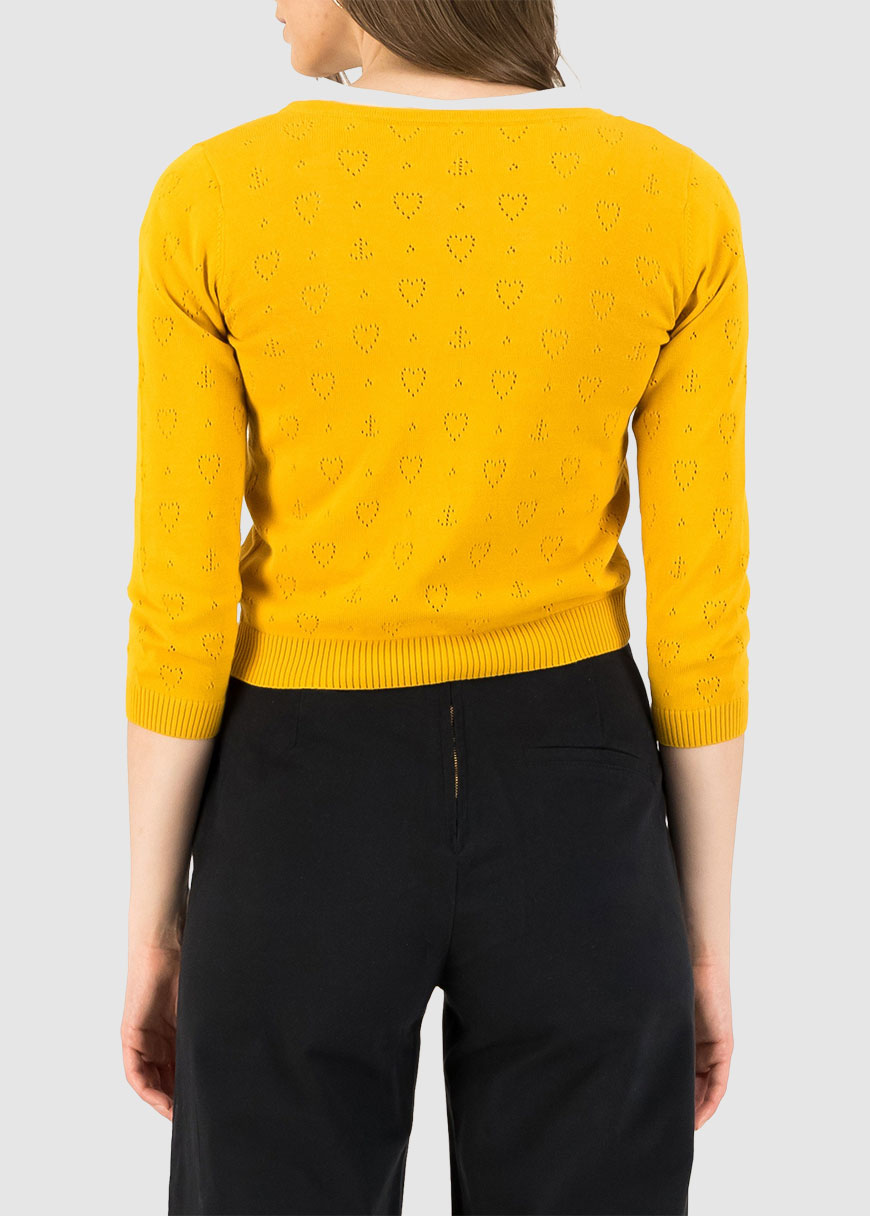 Logo Cardigan Roundneck Short Logo Cardigan Roundneck Short