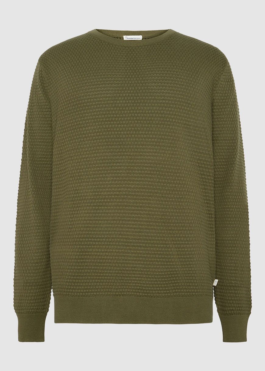 Vagn Regular Bubble Knit Crew Neck