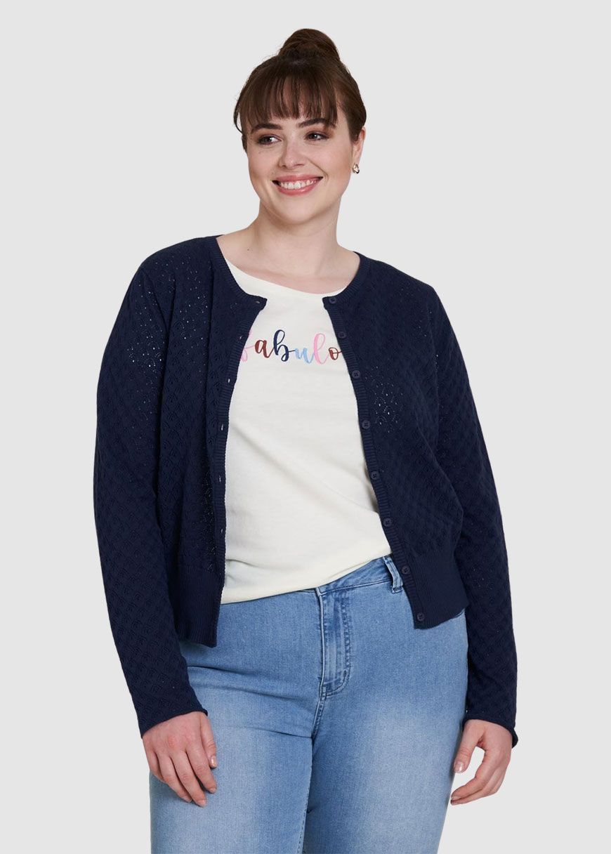 Feminine Strickjacke Feminine Strickjacke