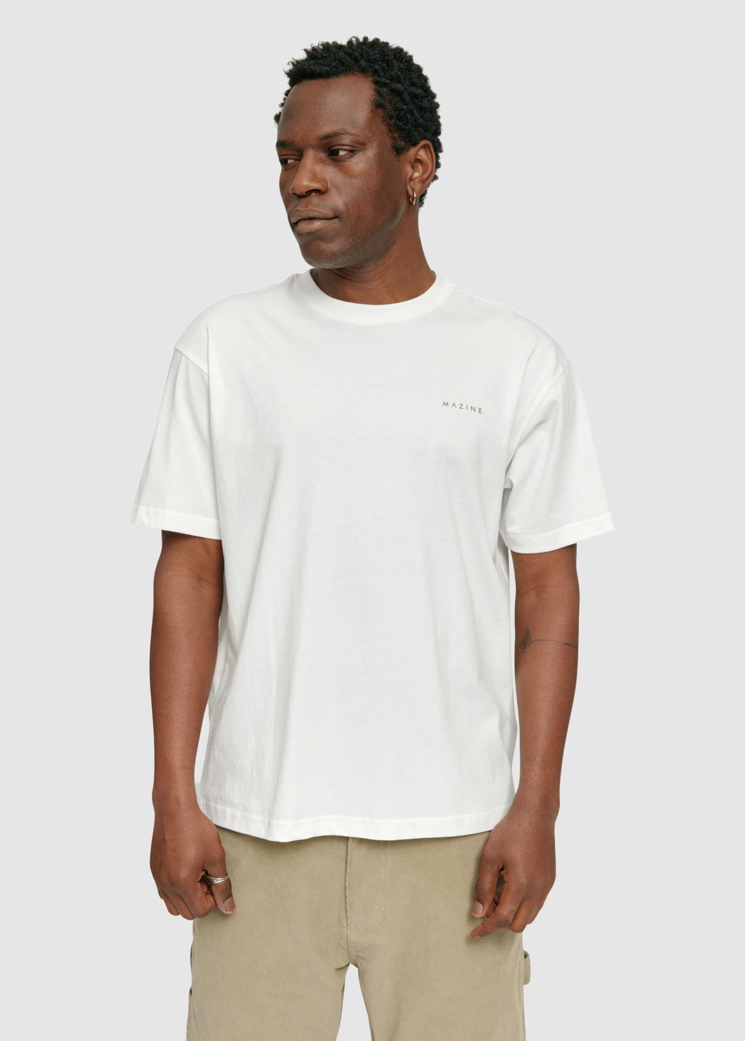 Day Off Back Print T-Shirt Offwhite Day Off Green Day Off Back Print T-Shirt Offwhite Day Off Green