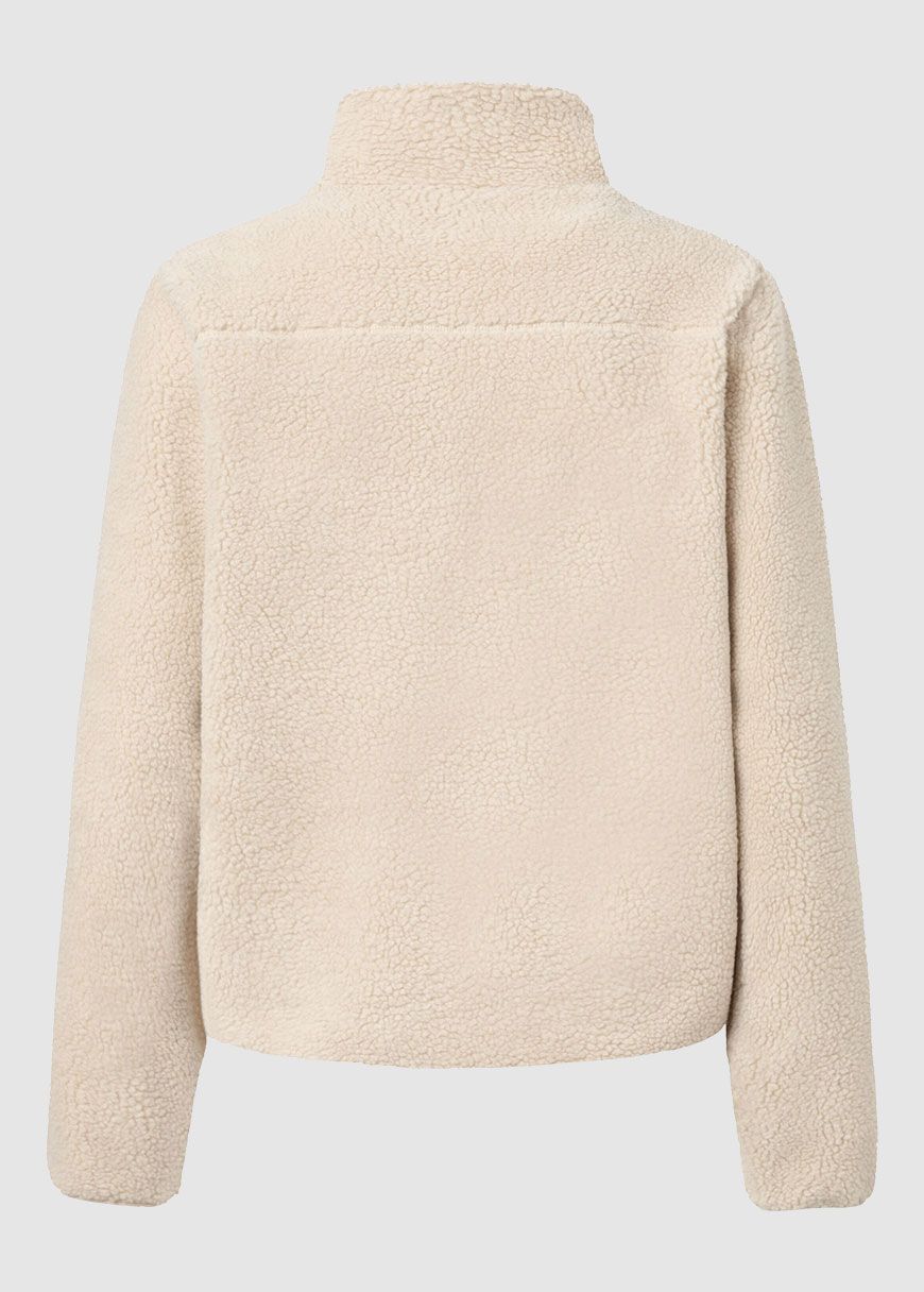Teddy High Neck Zip Jacket Teddy High Neck Zip Jacket