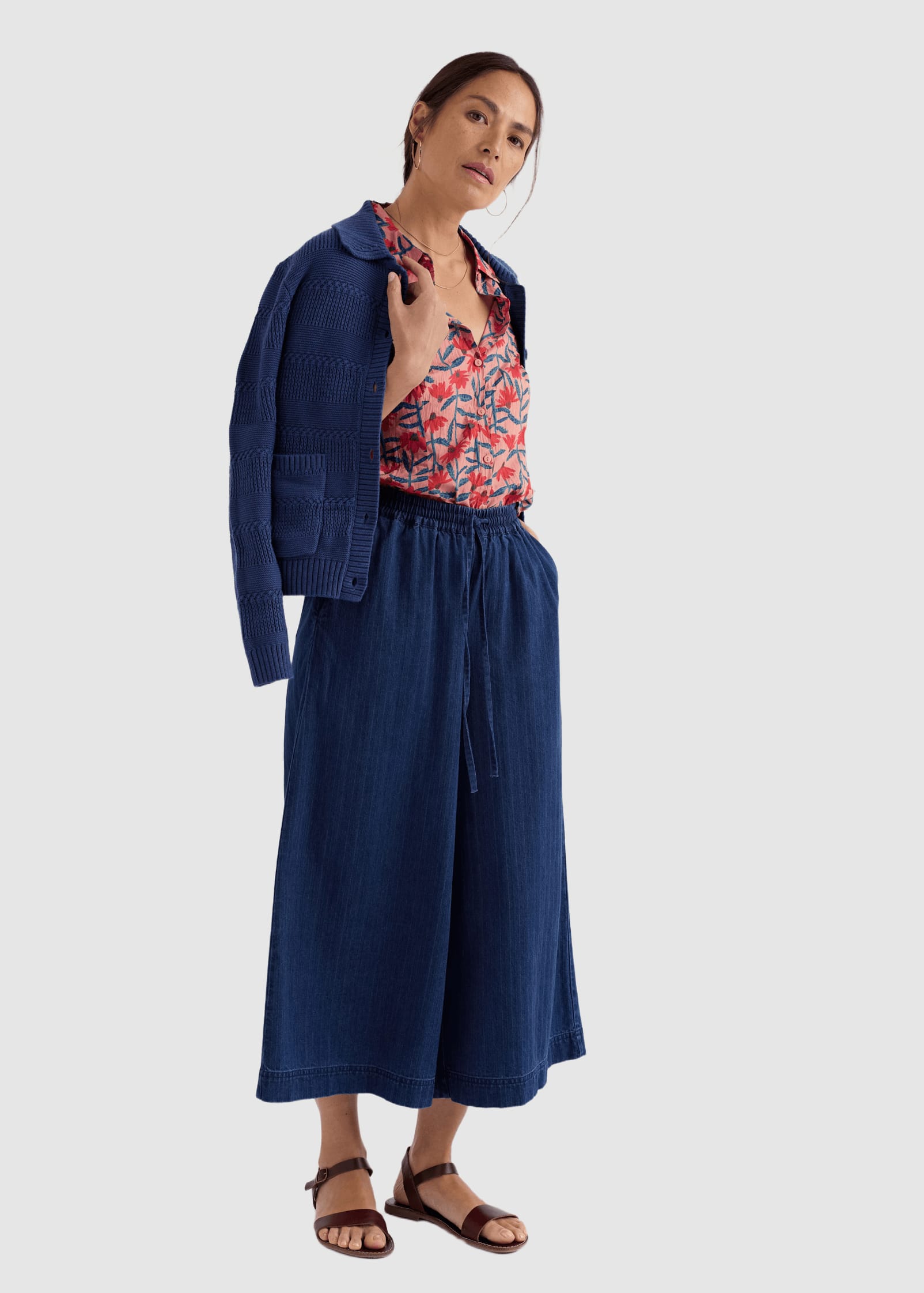 Larissa Shirt Echinacea Stems Rosehip