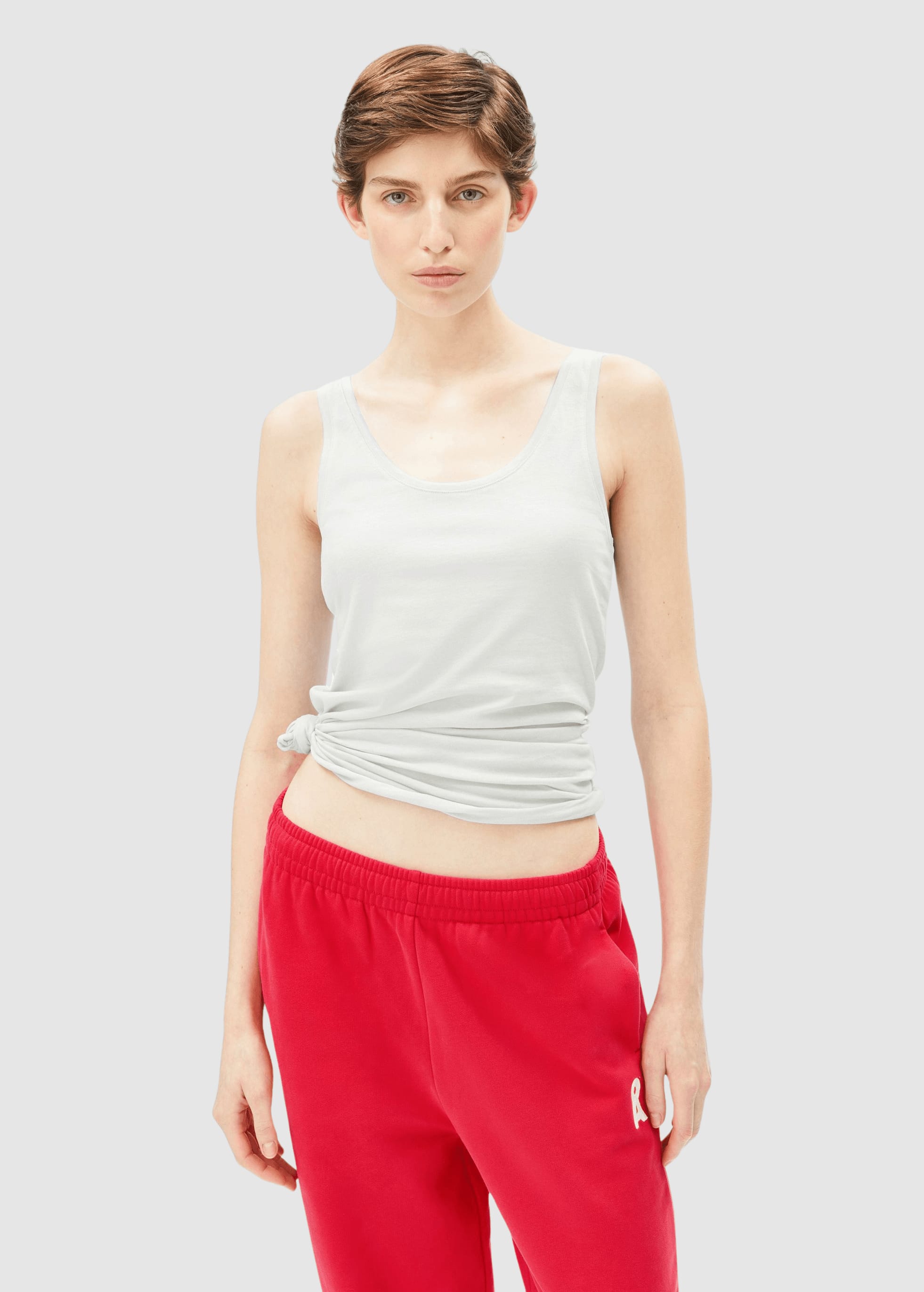 Single Jersey Top Off White