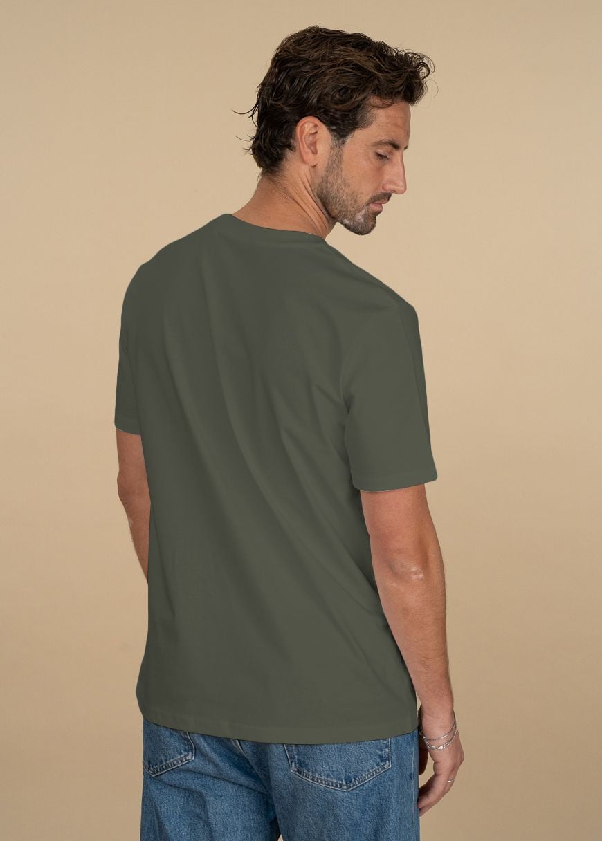 GXB-STTU169-KHAKI-03.jpg Classic T-Shirt Man Khaki