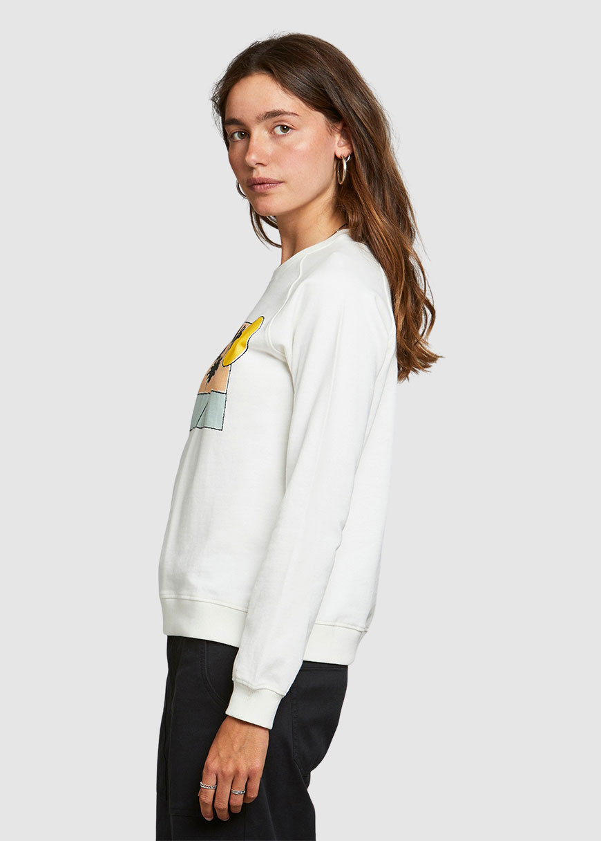 Sweatshirt Ystad Raglan Sunset Palms Sweatshirt Ystad Raglan Sunset Palms
