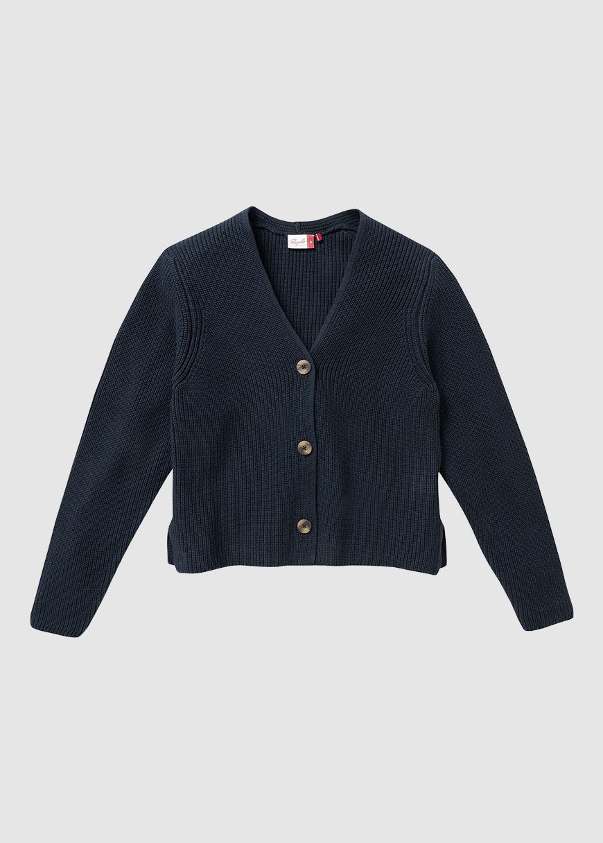Rippstrick Strickjacke Rippstrick Strickjacke