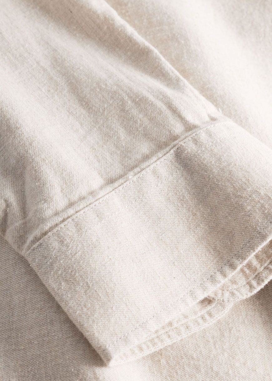 Regular Fit Melangé Flannel Shirt Regular Fit Melangé Flannel Shirt
