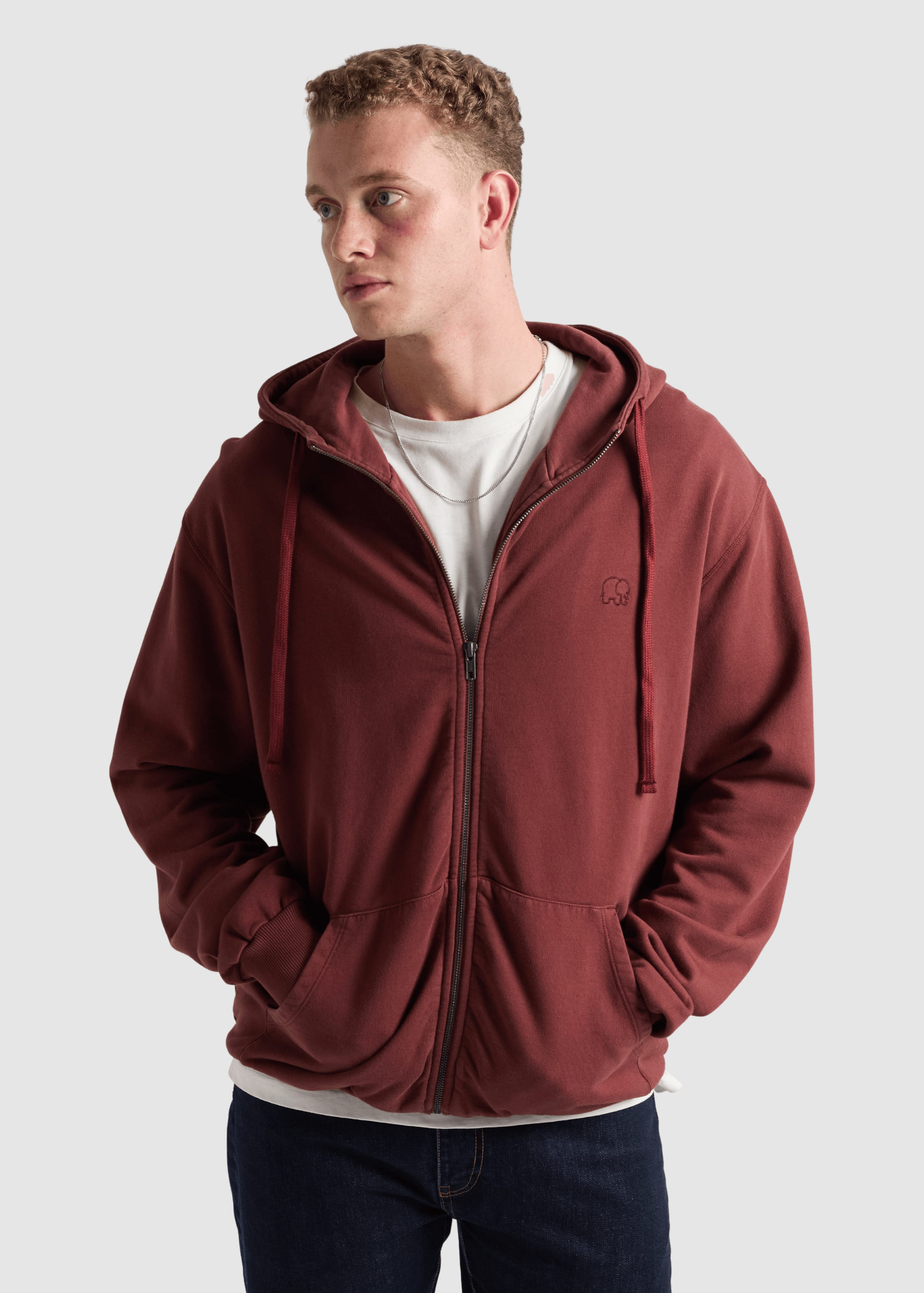 trendsplant-essential-zip-hoodie-andorra-brown-grey-1.jpeg Essential Zip Hoodie Andorra Brown Grey