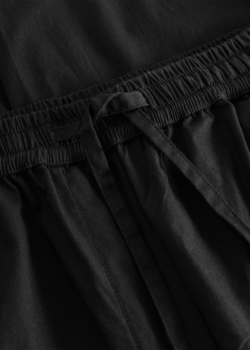 Chloe Barrel High-Rise Poplin Elastic Waistband Pants Chloe Barrel High-Rise Poplin Elastic Waistband Pants