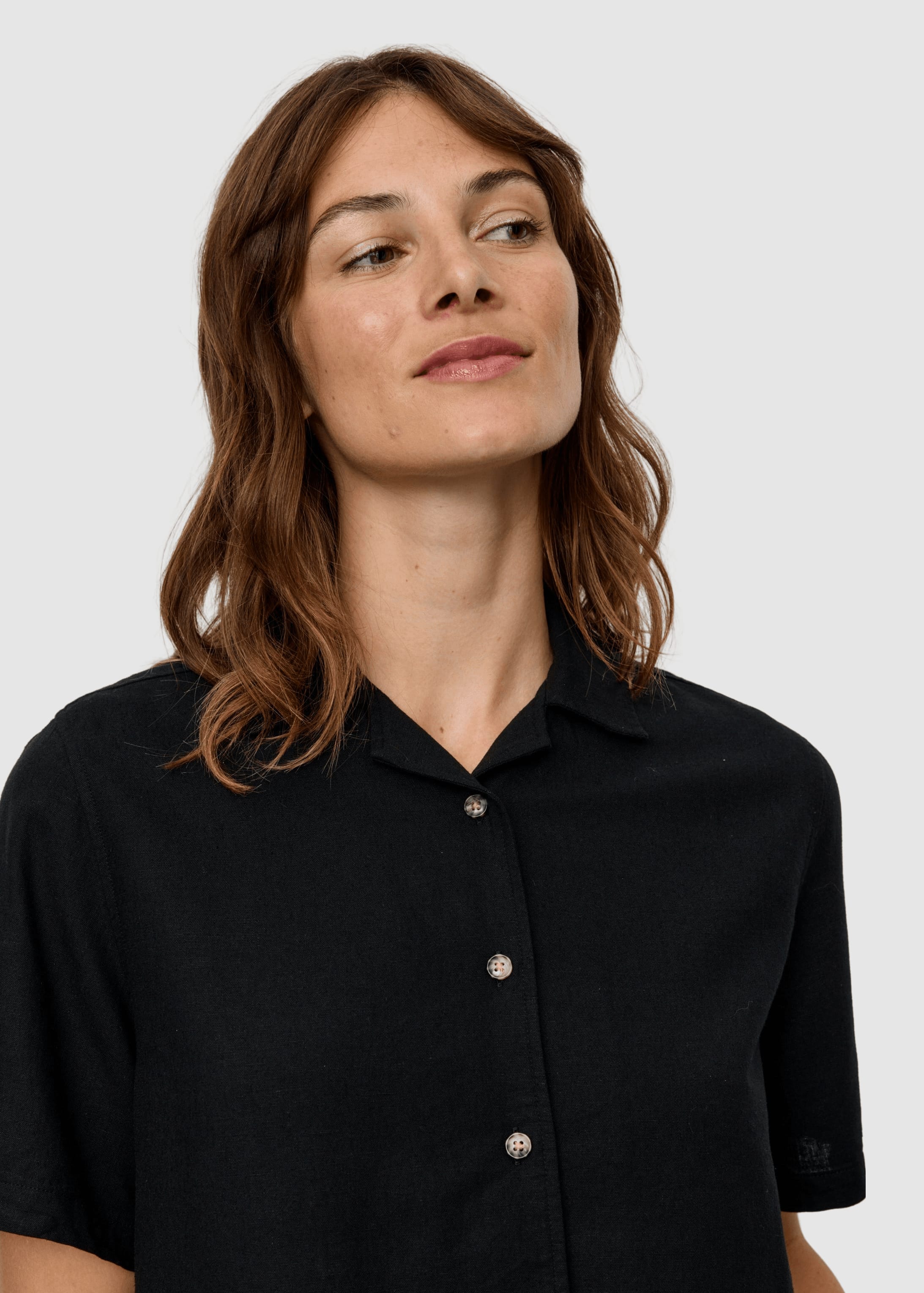 Blouse Camellia Black