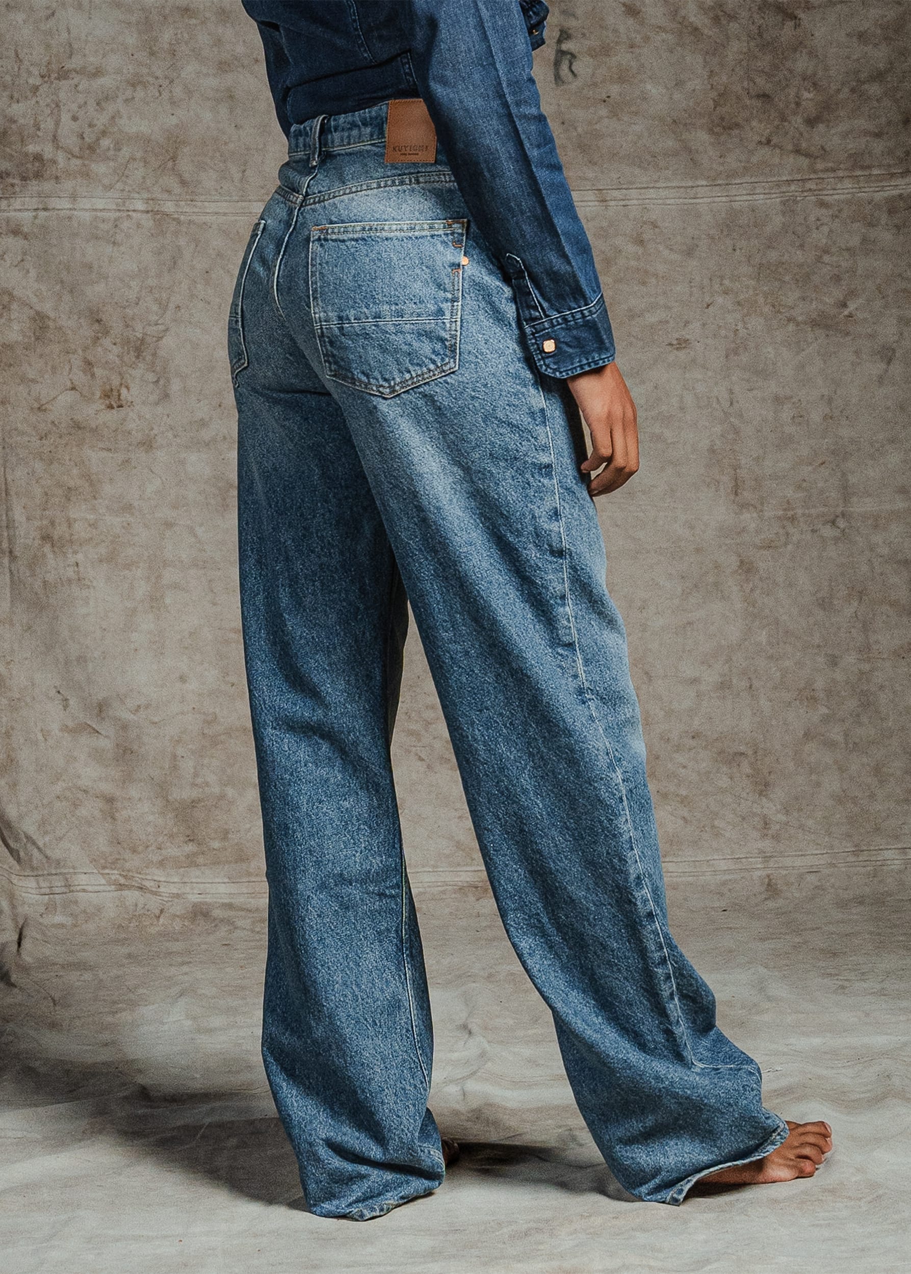 Izabella Straight Old Blue