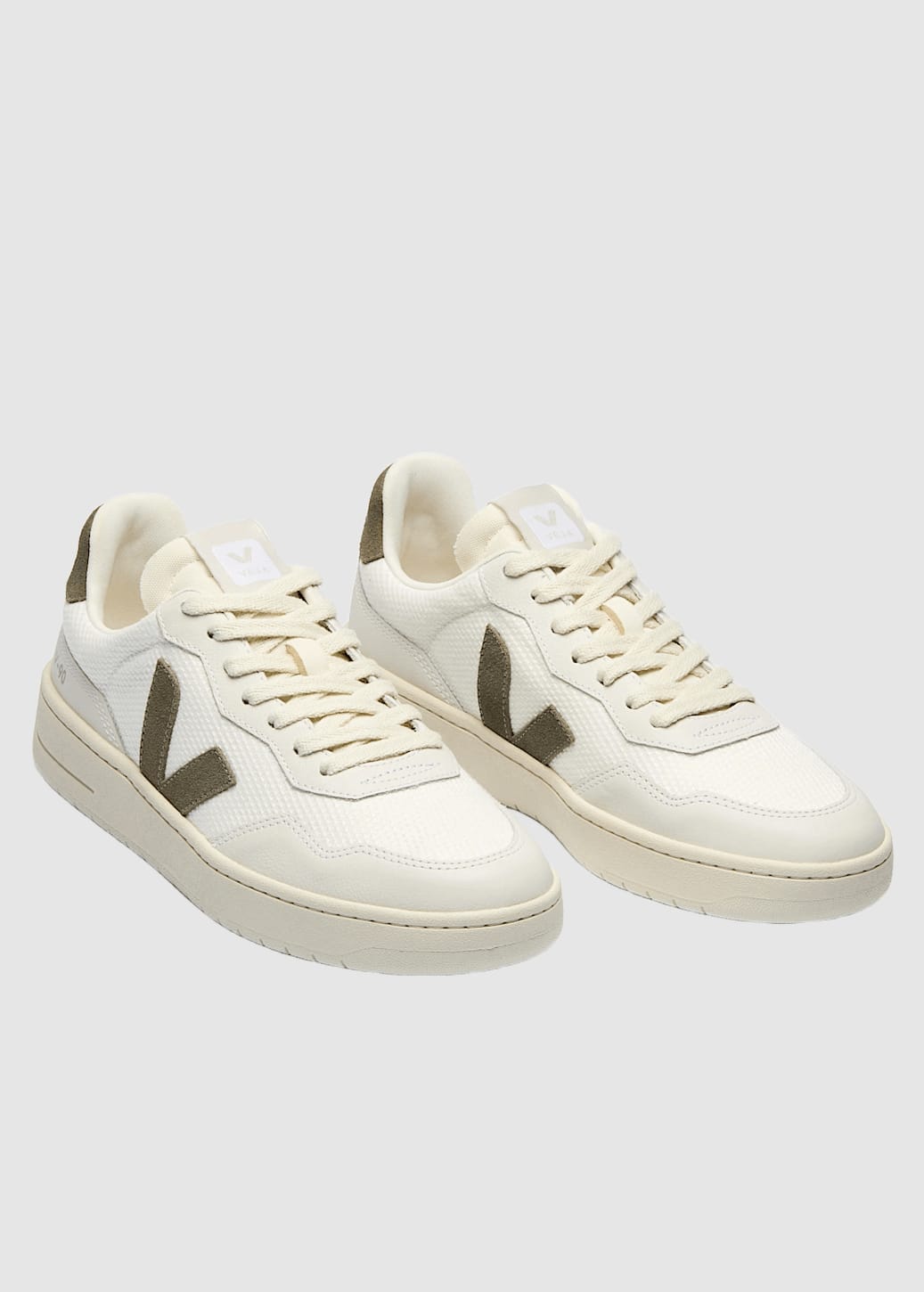 veja-v-90-b-mesh-white-kaki-2.jpeg V-90 B-Mesh White Kaki