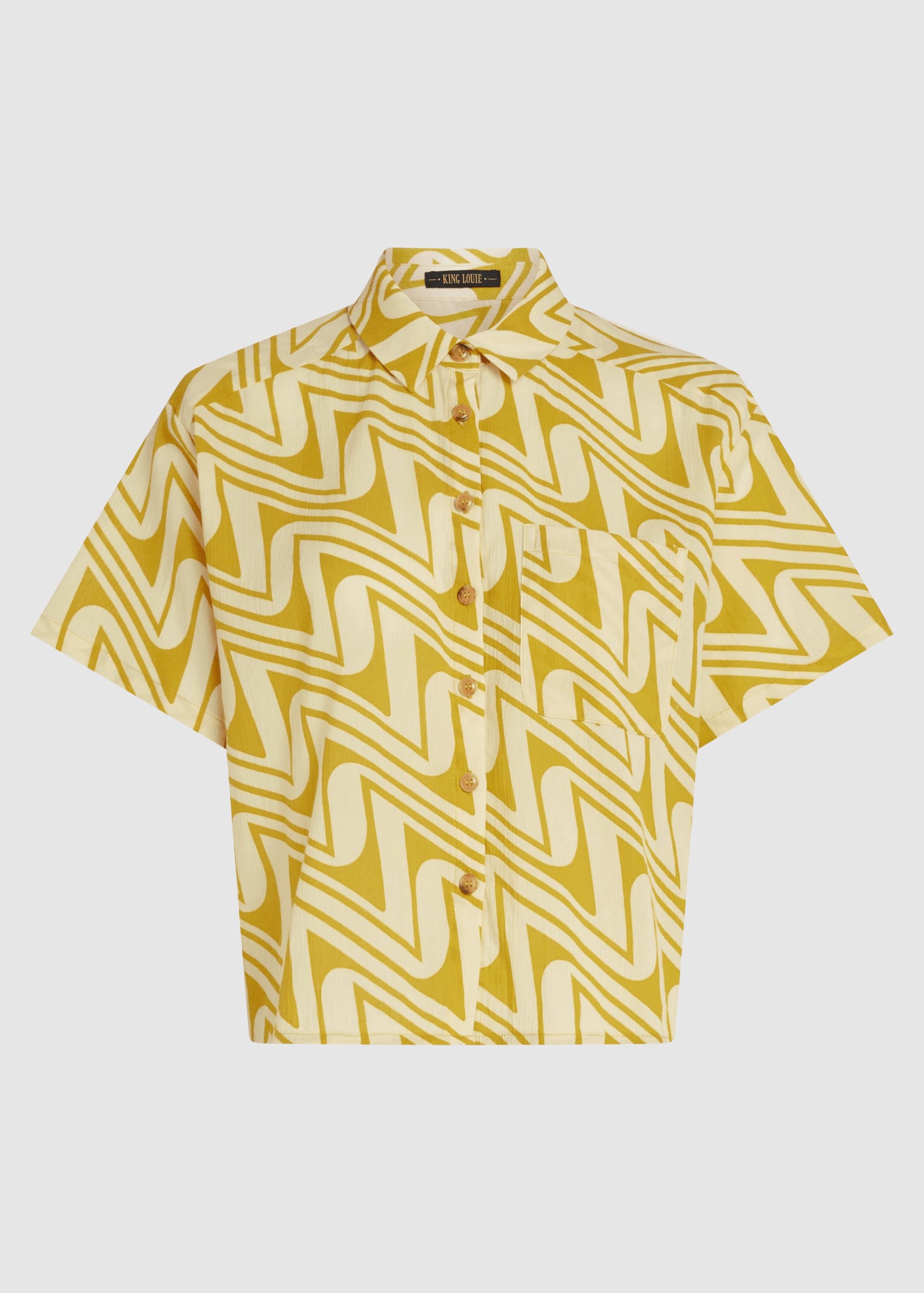 Evelina Blouse Laguna Woven Spring Yellow Evelina Blouse Laguna Woven Spring Yellow