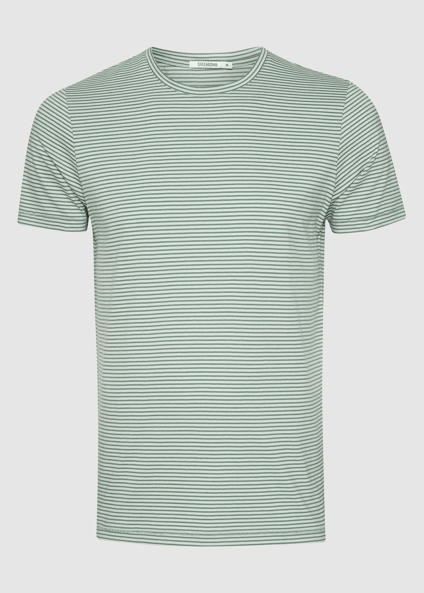 Basic Spice T-Shirt Bamboo Stripes