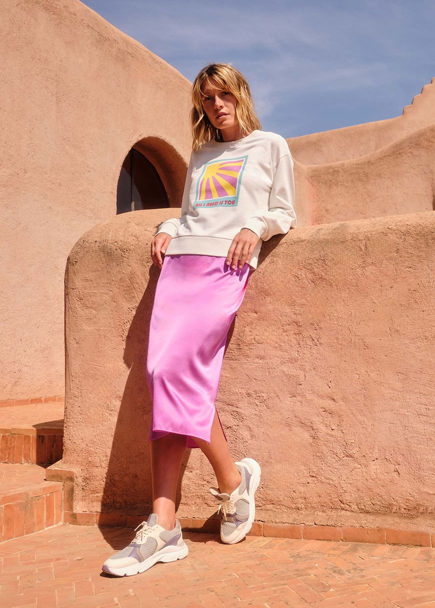 Statement Sweatshirt Sun Statement Sweatshirt Sun