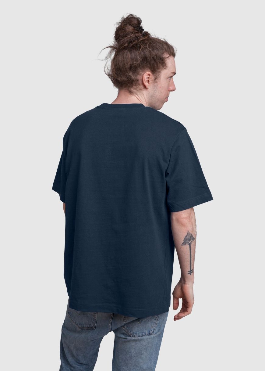 T-Shirt Heavy Weight Man French Navy