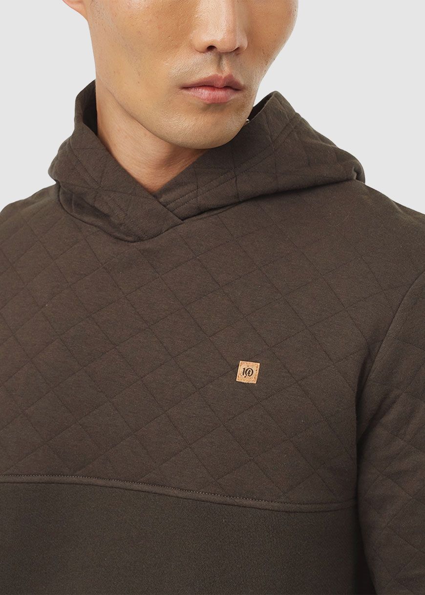 M Quilted Block Hoodie M Quilted Block Hoodie