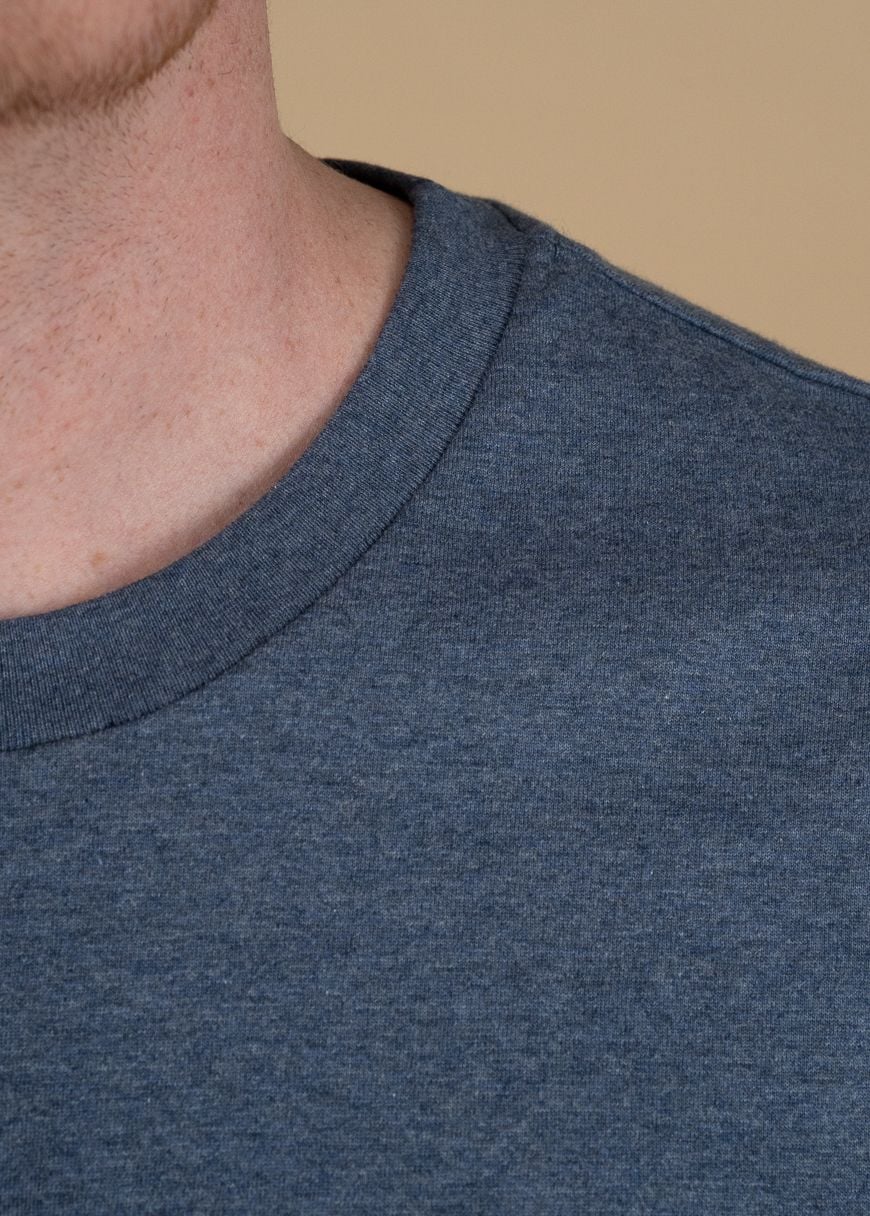 GXB-STTU169-DARKHEATHERBLUE-04.jpg Classic T-Shirt Man Dark Heather Blue