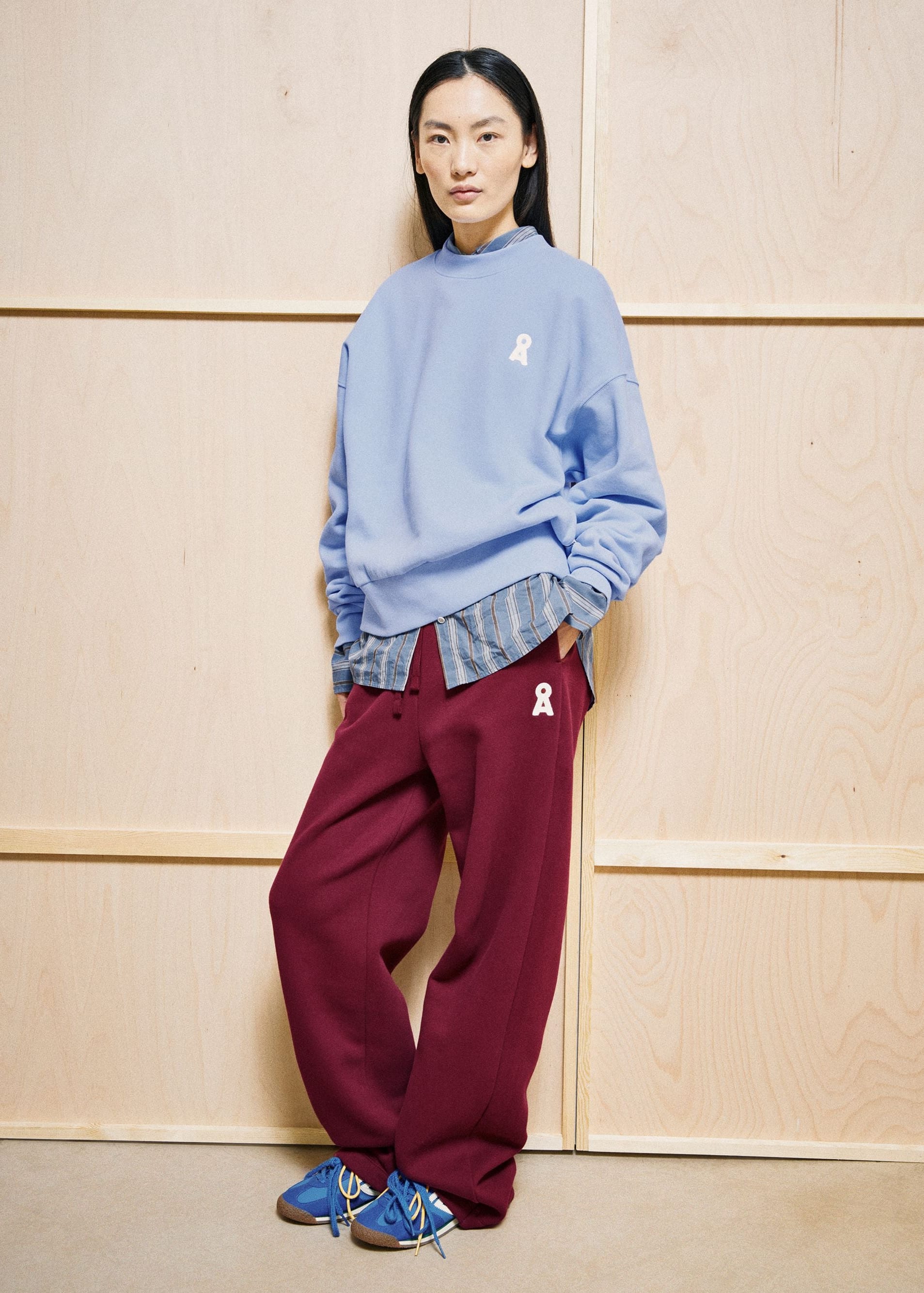 Iconic Å Alizaa Sweat Soft Blue
