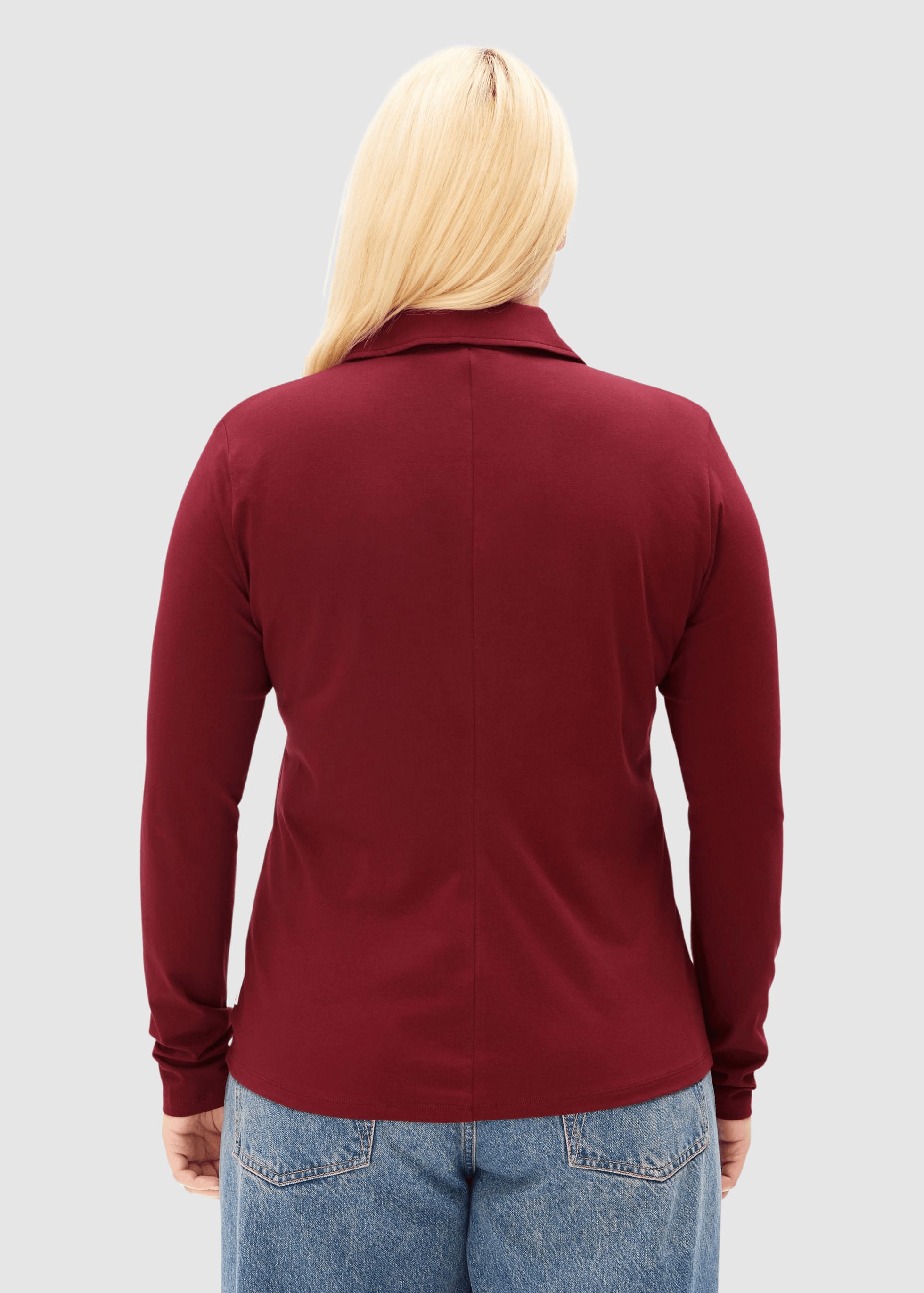 armedangels-nalaannia-blouse-velvet-red-2.jpeg Nalaannia Blouse Velvet Red