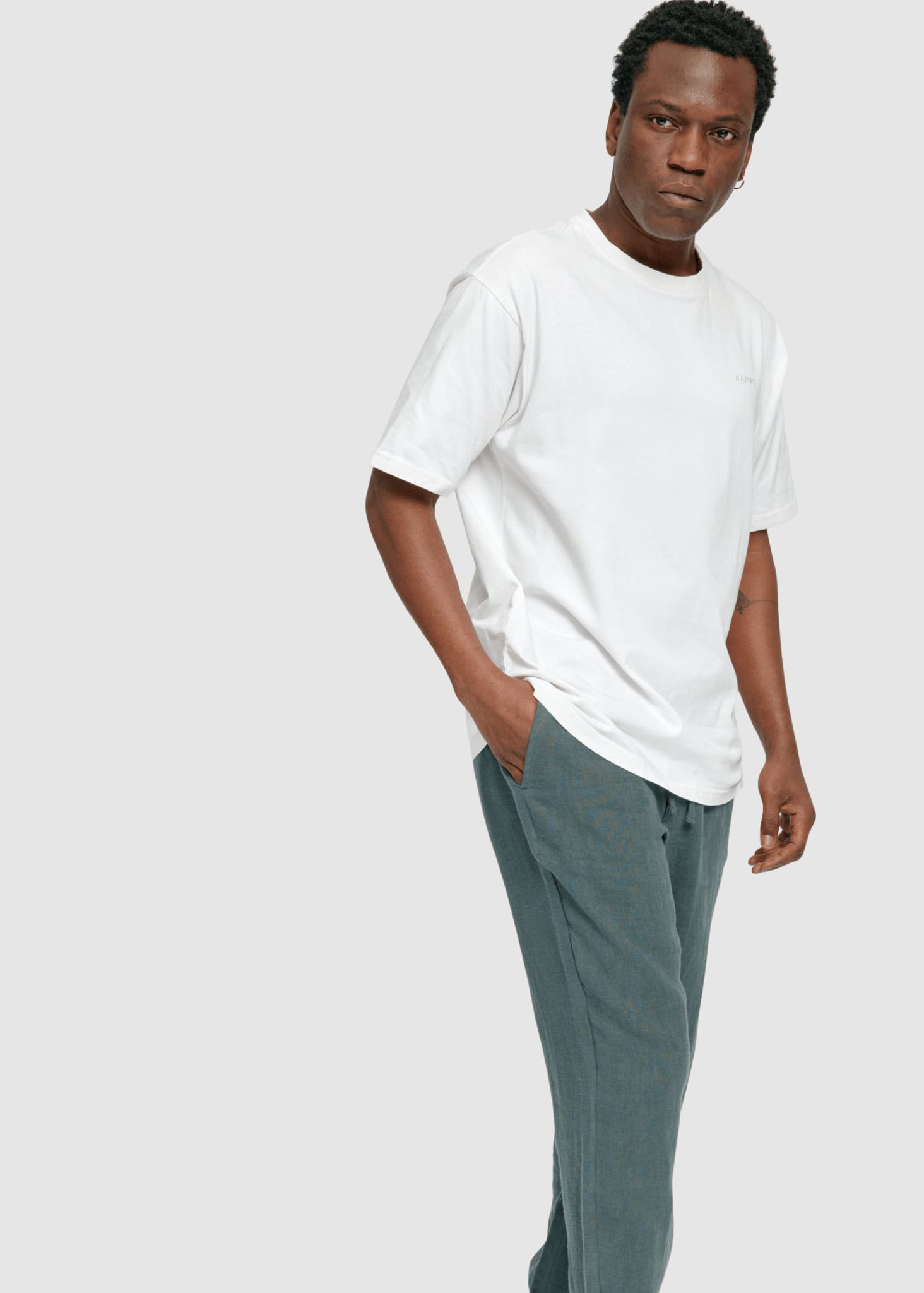 Regular Linen Pants Bottle