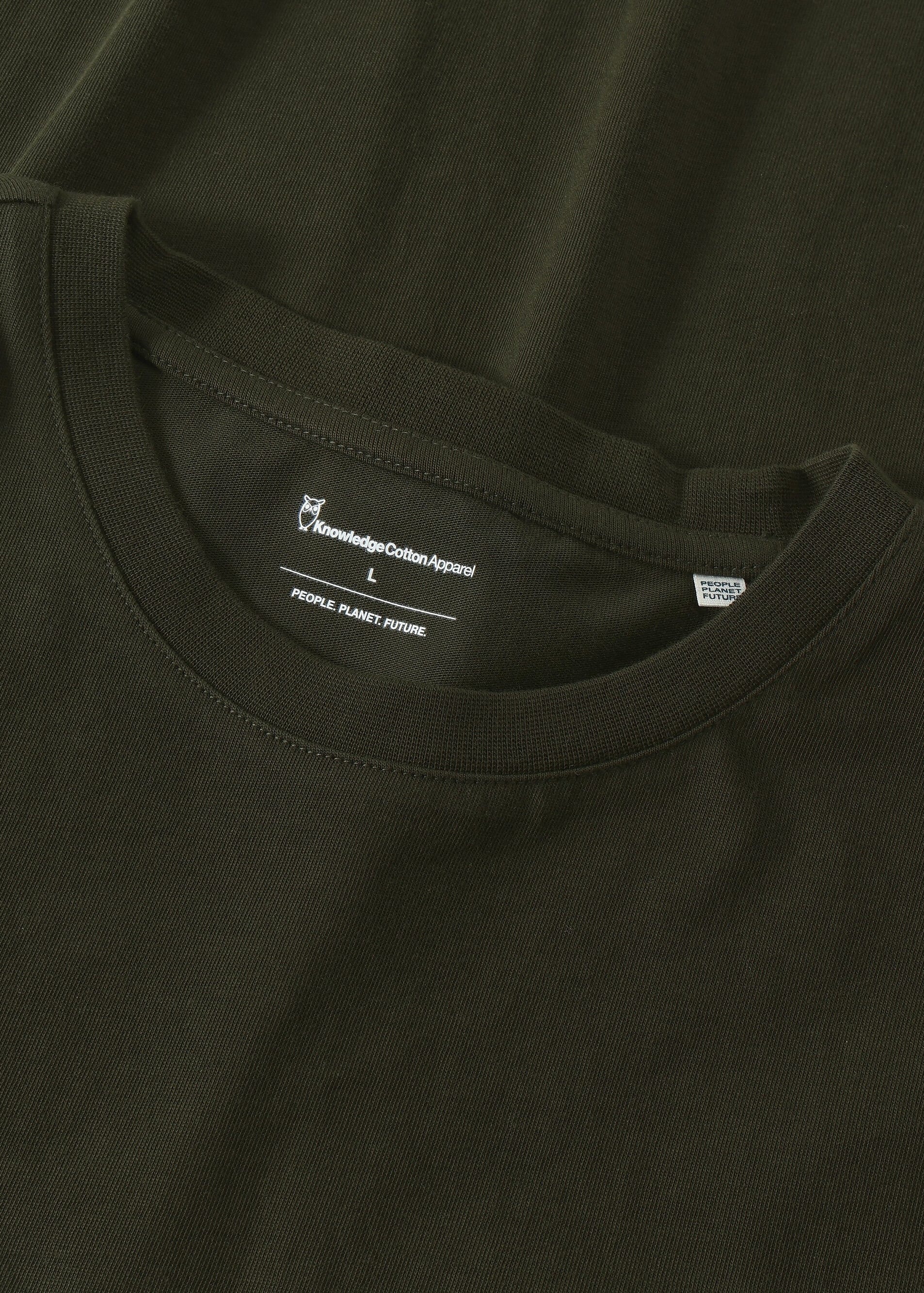 Chest Embroidery T-Shirt Forrest Night