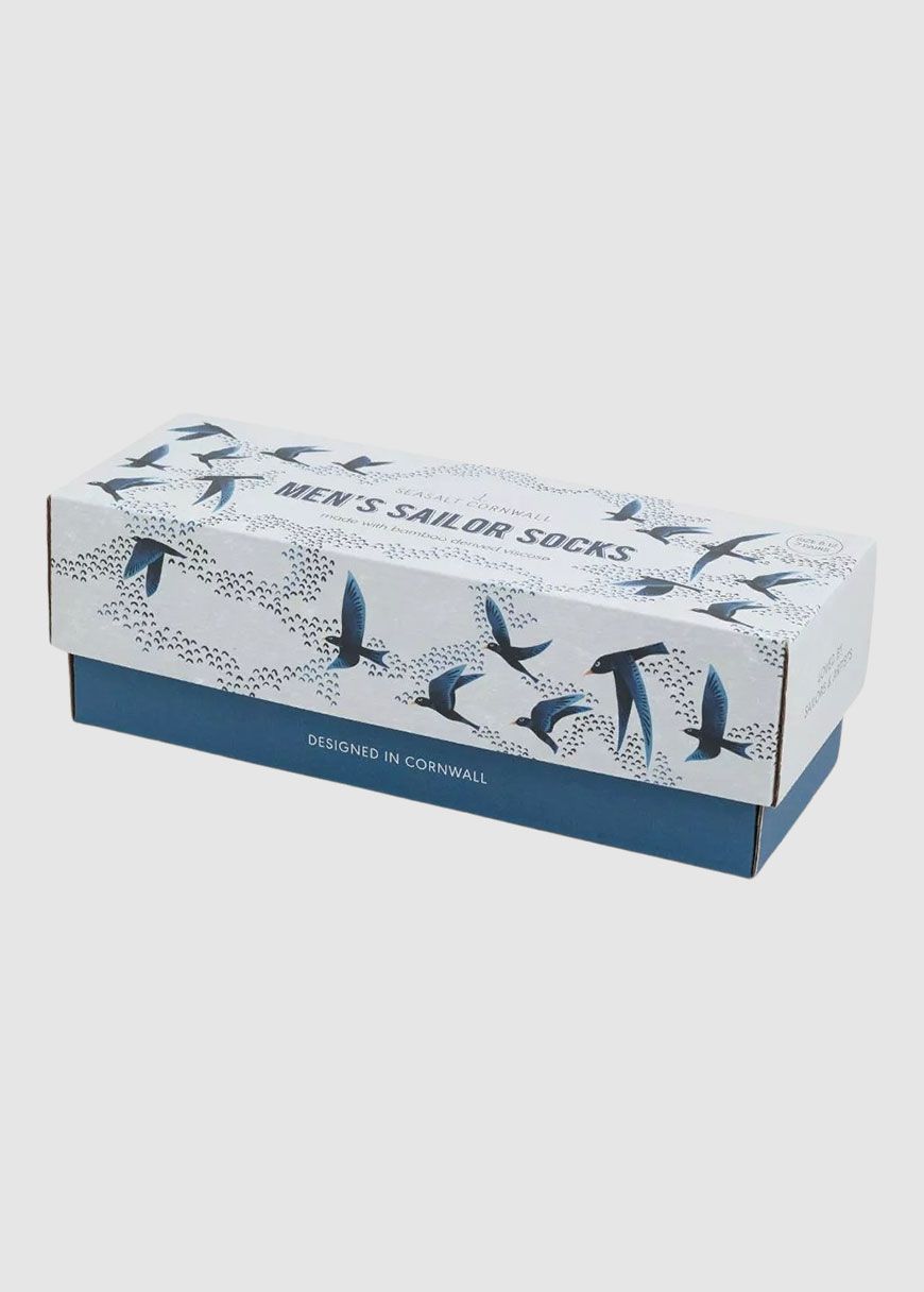 Men's Sailor Socks Box of 7 Creatures