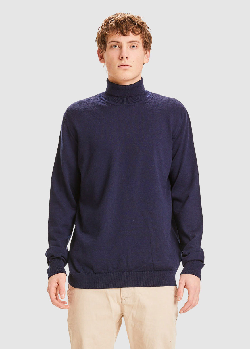 Forrest Roll Neck Merino Wool Knit Forrest Roll Neck Merino Wool Knit