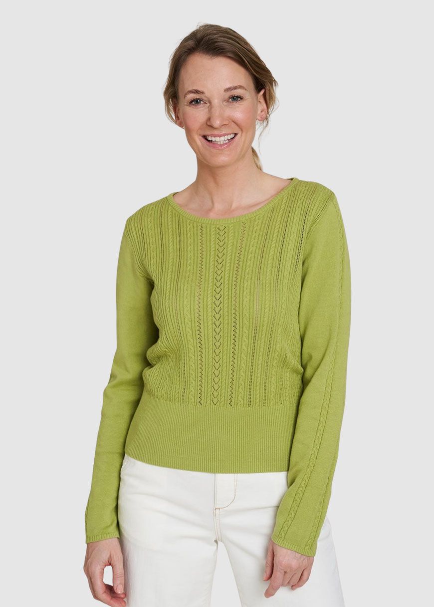 Leichter Strickpullover Leichter Strickpullover