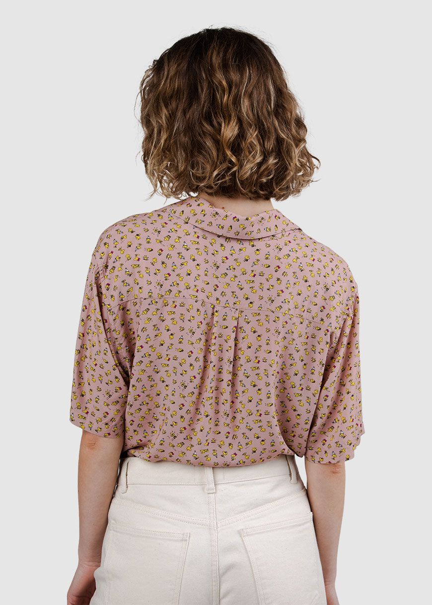 Peanuts Woodstock Aloha Blouse Peanuts Woodstock Aloha Blouse
