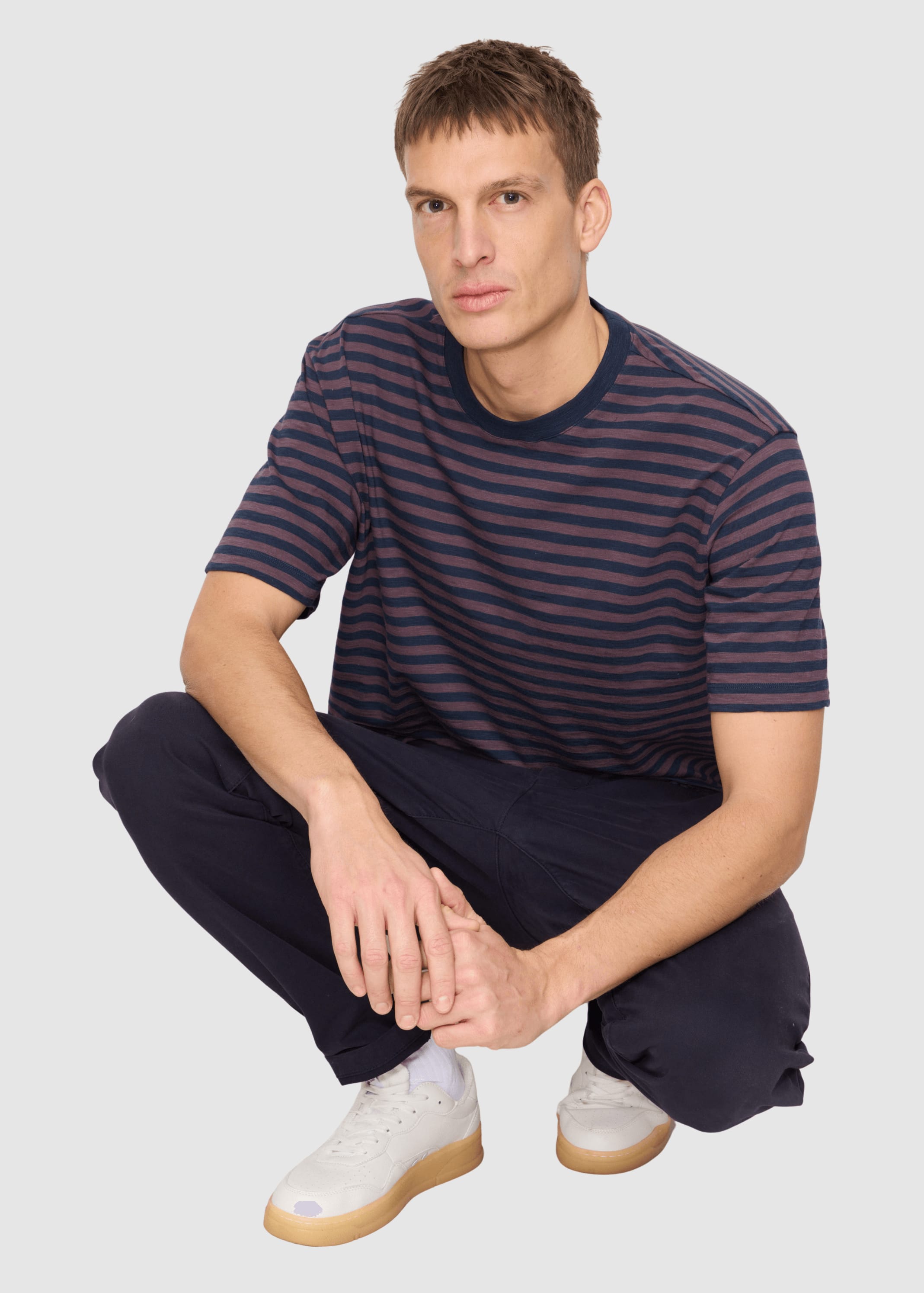 Delonix Stripes Dark Grape