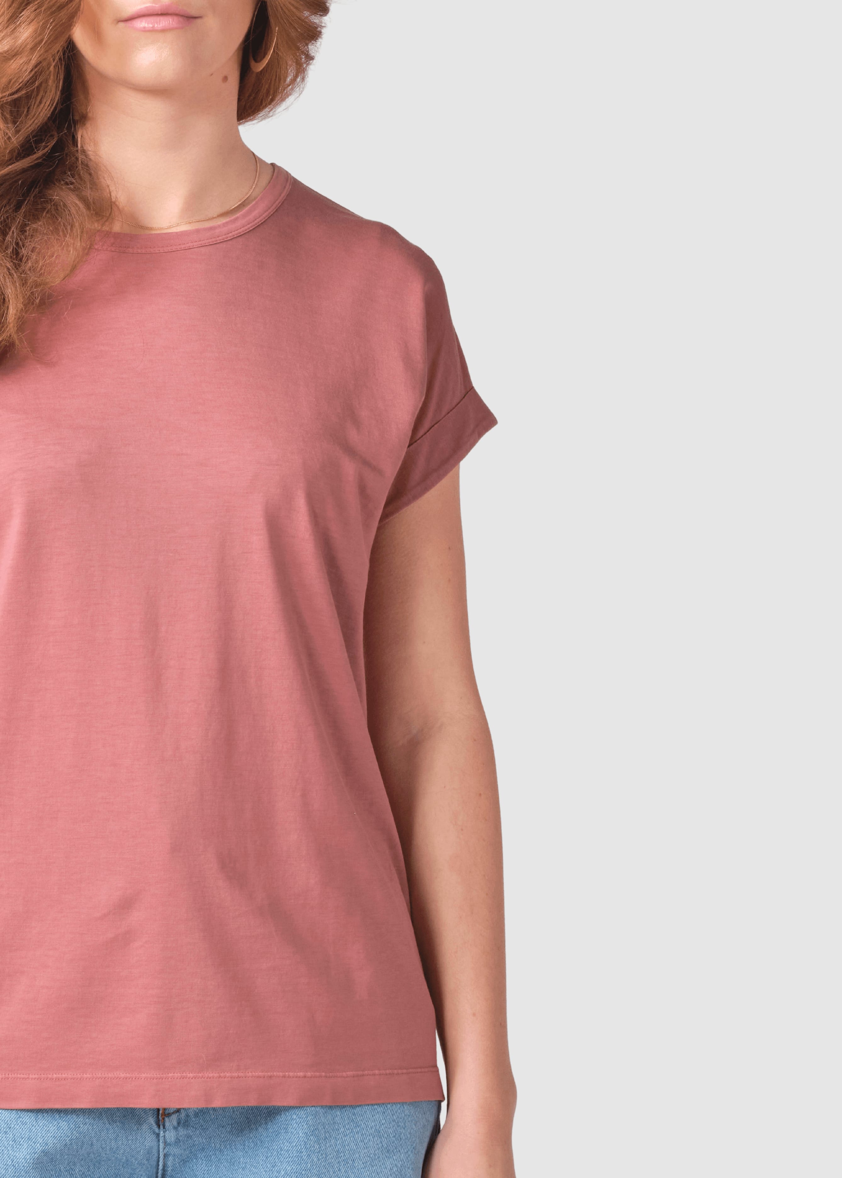 Sigrid Tee Ocs Faded Rose