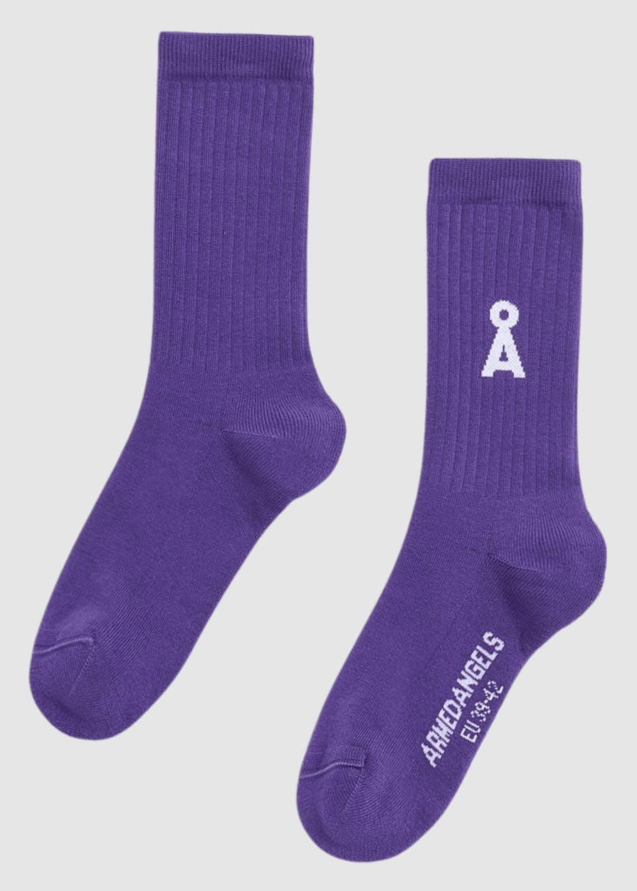 Saamus Bold Socks W Pungent Purple