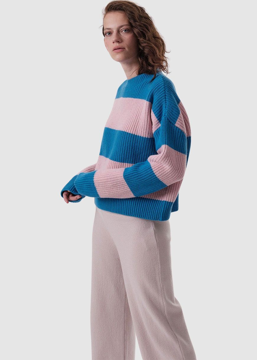 Blockstreifen Pullover Blockstreifen Pullover