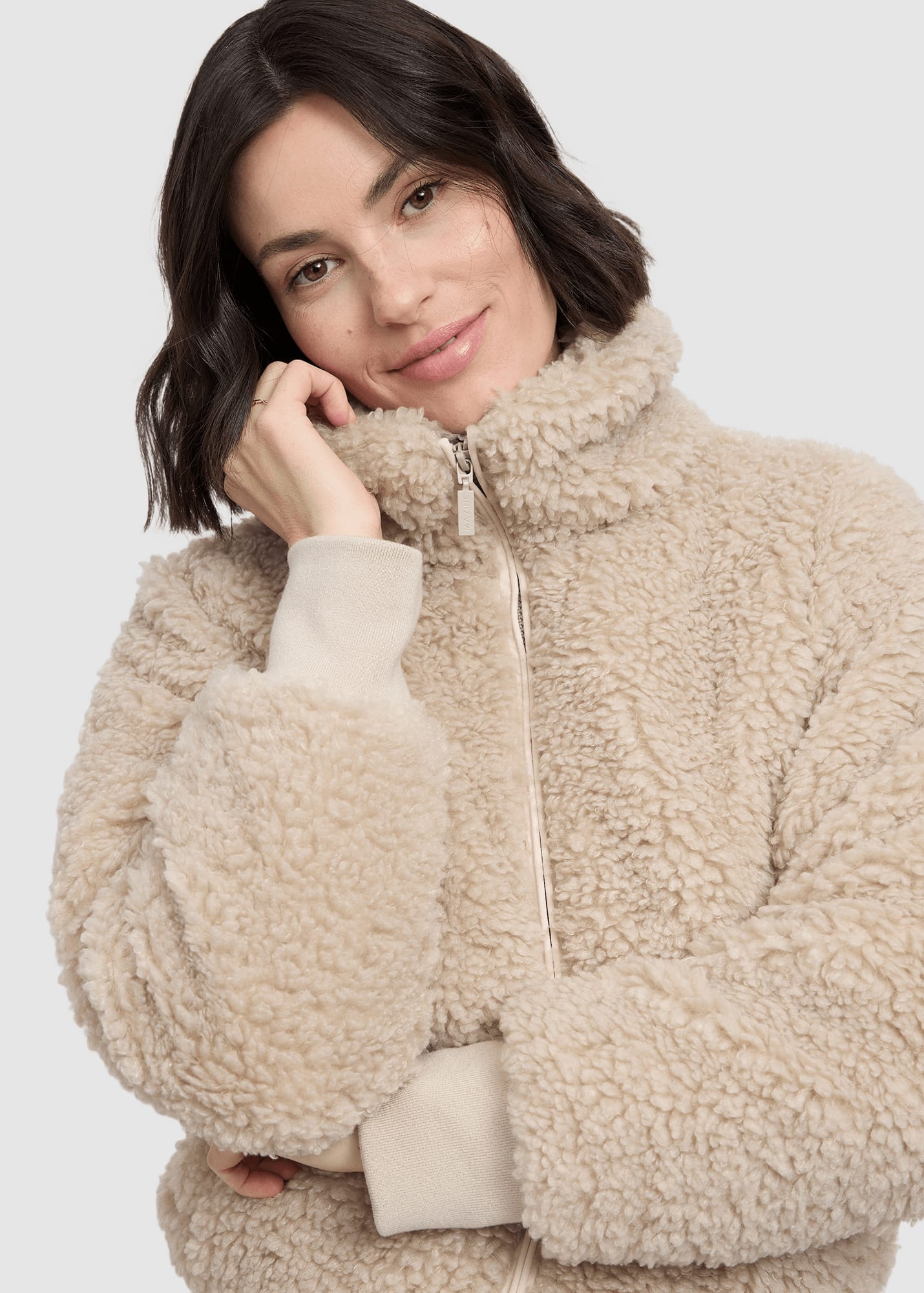 mazine-faux-fur-blouson-natural-3.jpeg Faux-Fur Blouson Natural