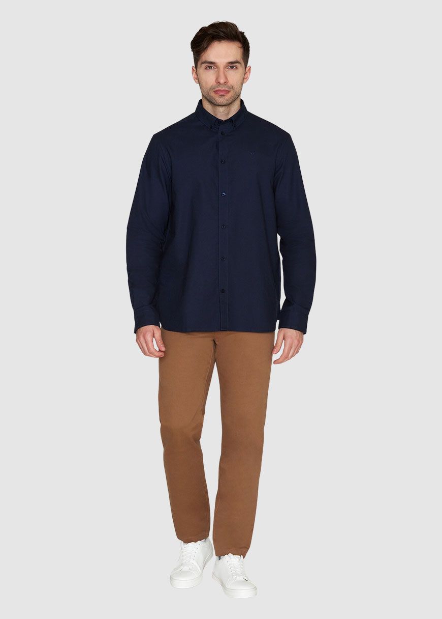 Harald Small Owl Oxford Regular Fit Shirt