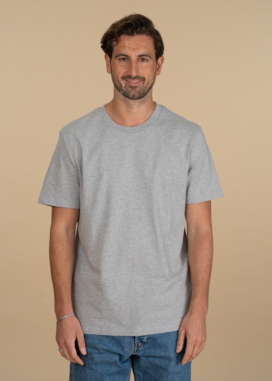 Classic T-Shirt Man Heather Grey