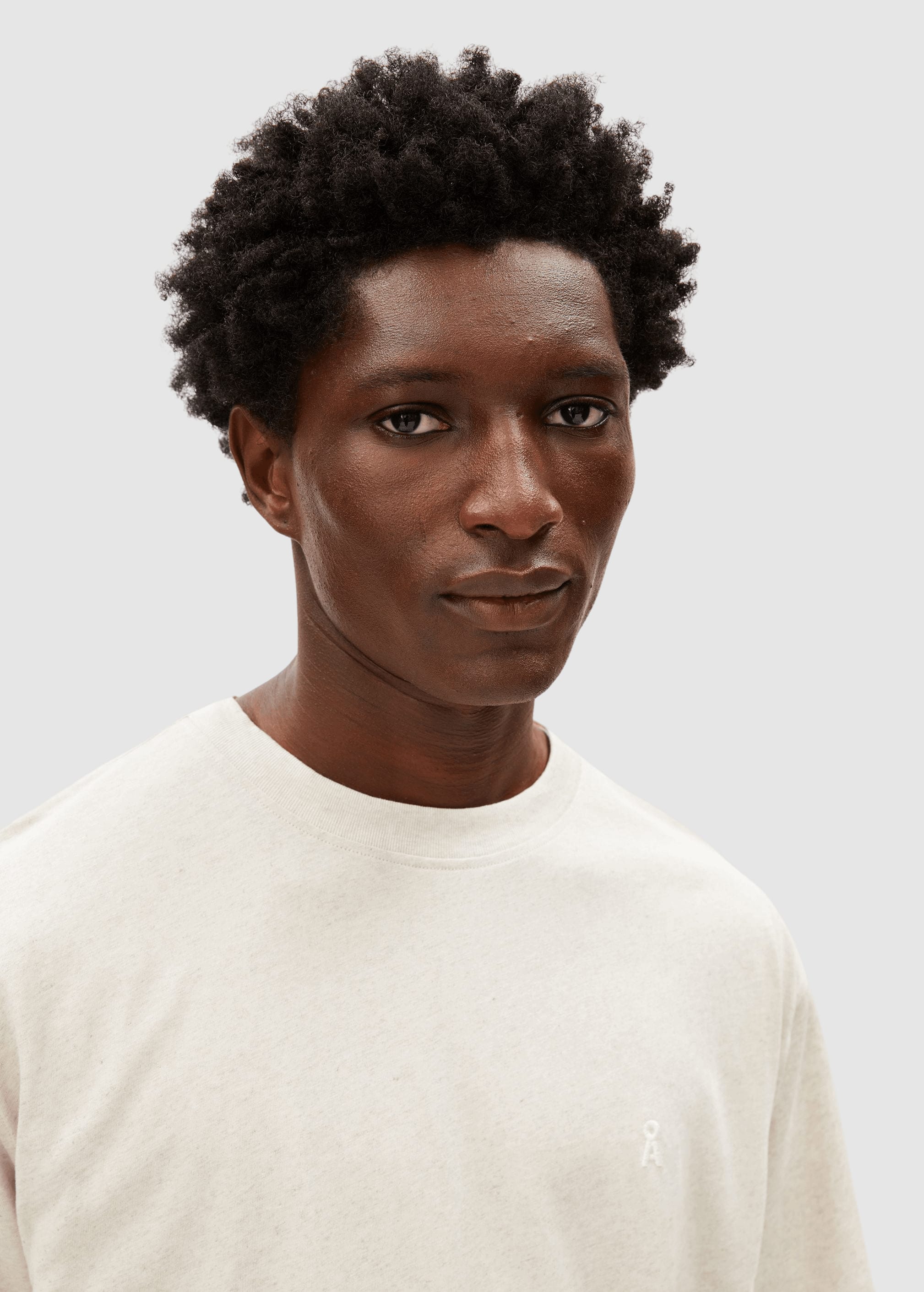 Maarkos Linen Blend T-Shirt Pure