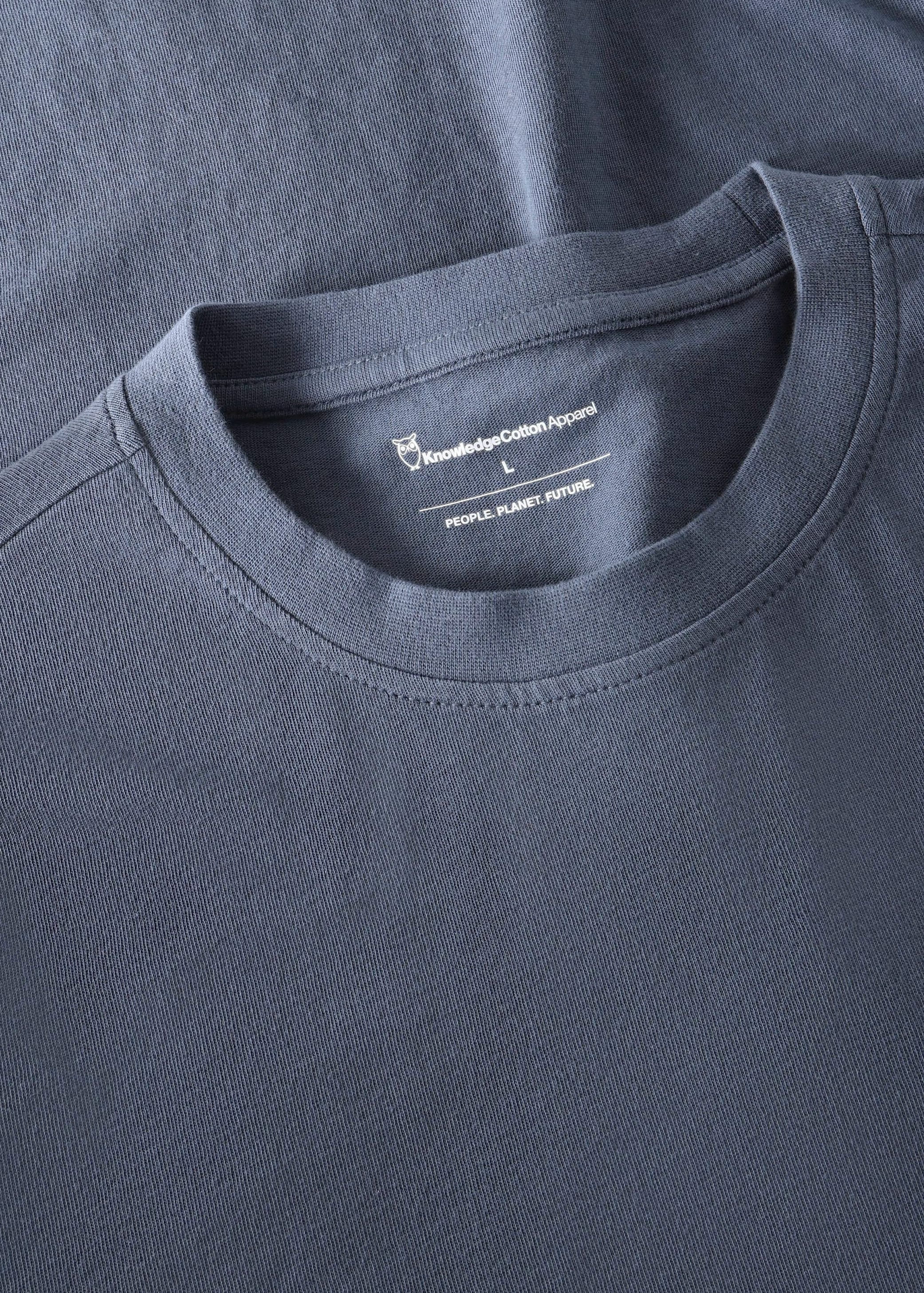 Chest Print T-Shirt Vintage Indigo