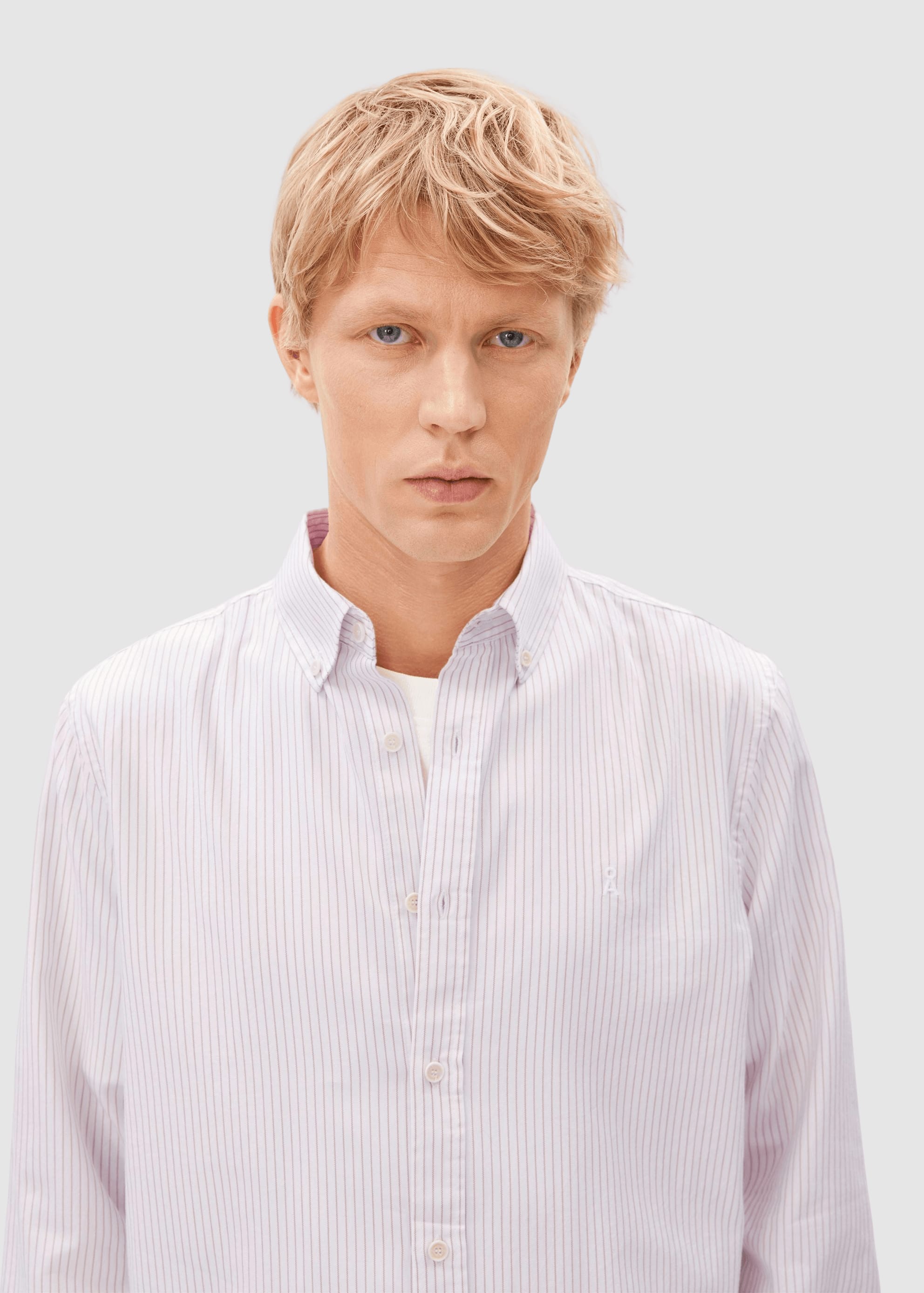 Quaasa Stripe Longsleeve Shirt Honey Reed