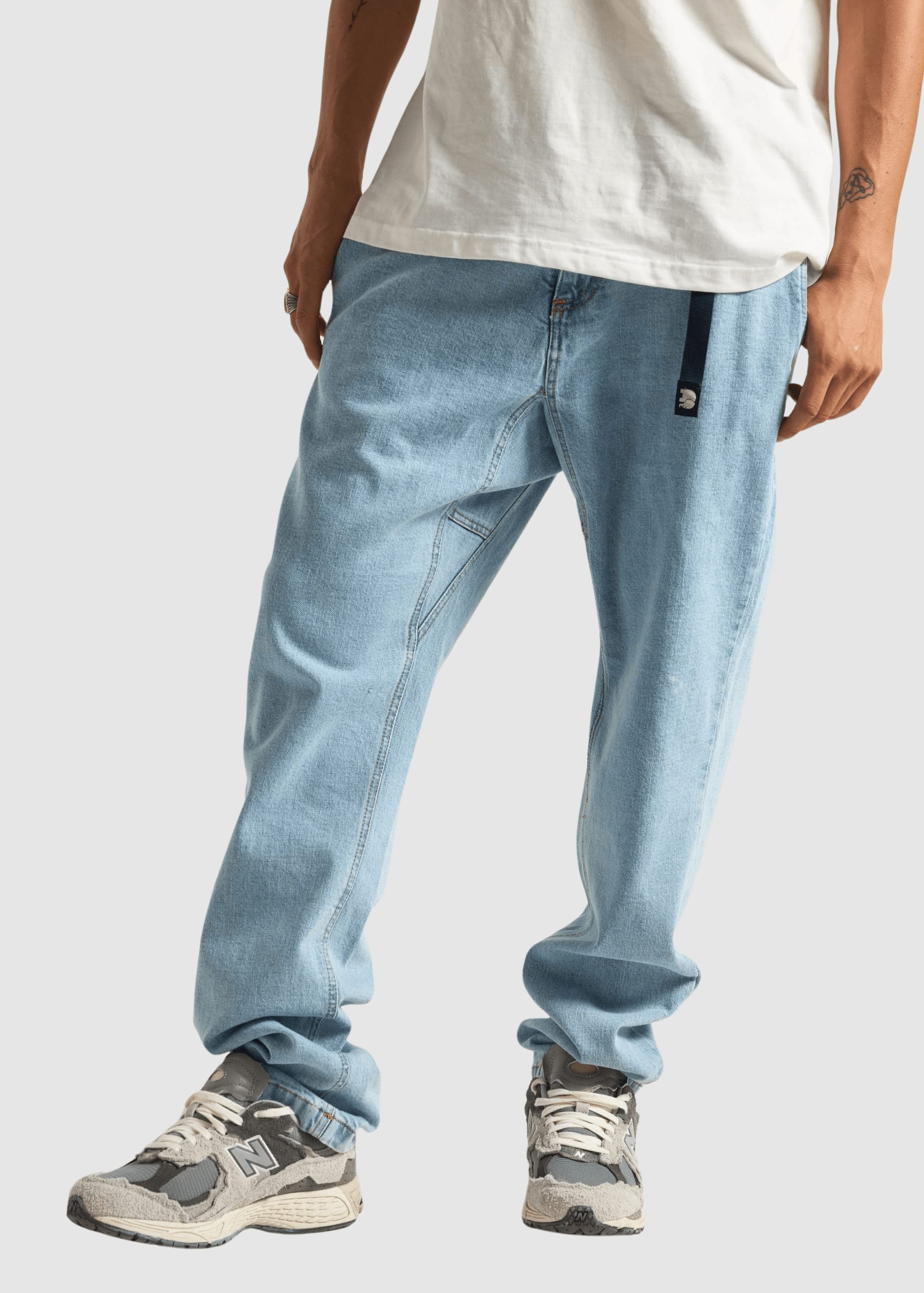 trendsplant-recycled-denim-climber-pant-light-wash-blue-1.jpeg Recycled Denim Climber Pant Light Wash Blue