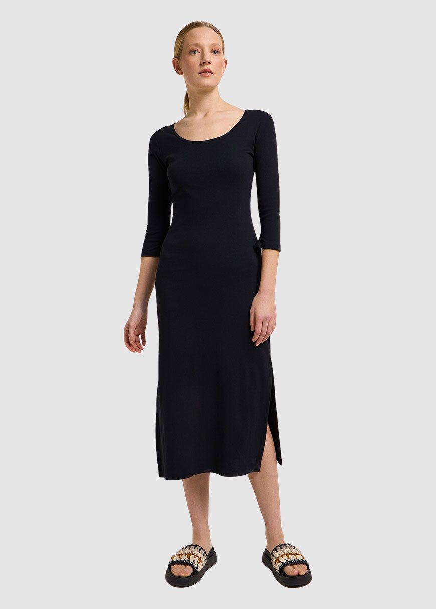 Ripp-Kleid