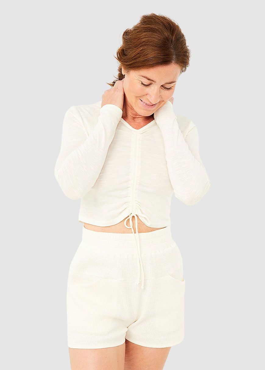Long Sleeve Ruffled Long Sleeve Ruffled