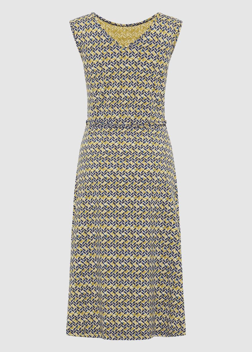 Kleid mit Bindegürtel Kleid mit Bindegürtel