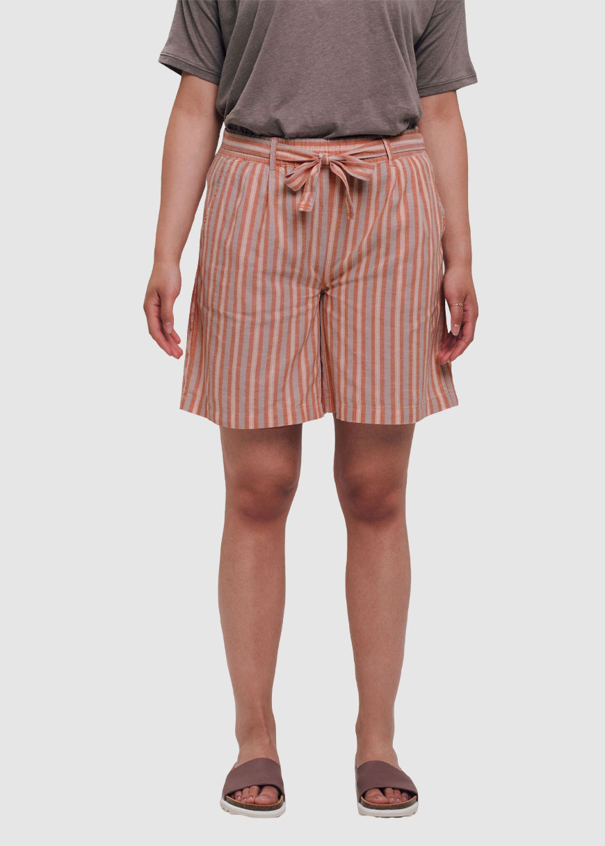 Linen Shorts Stripes