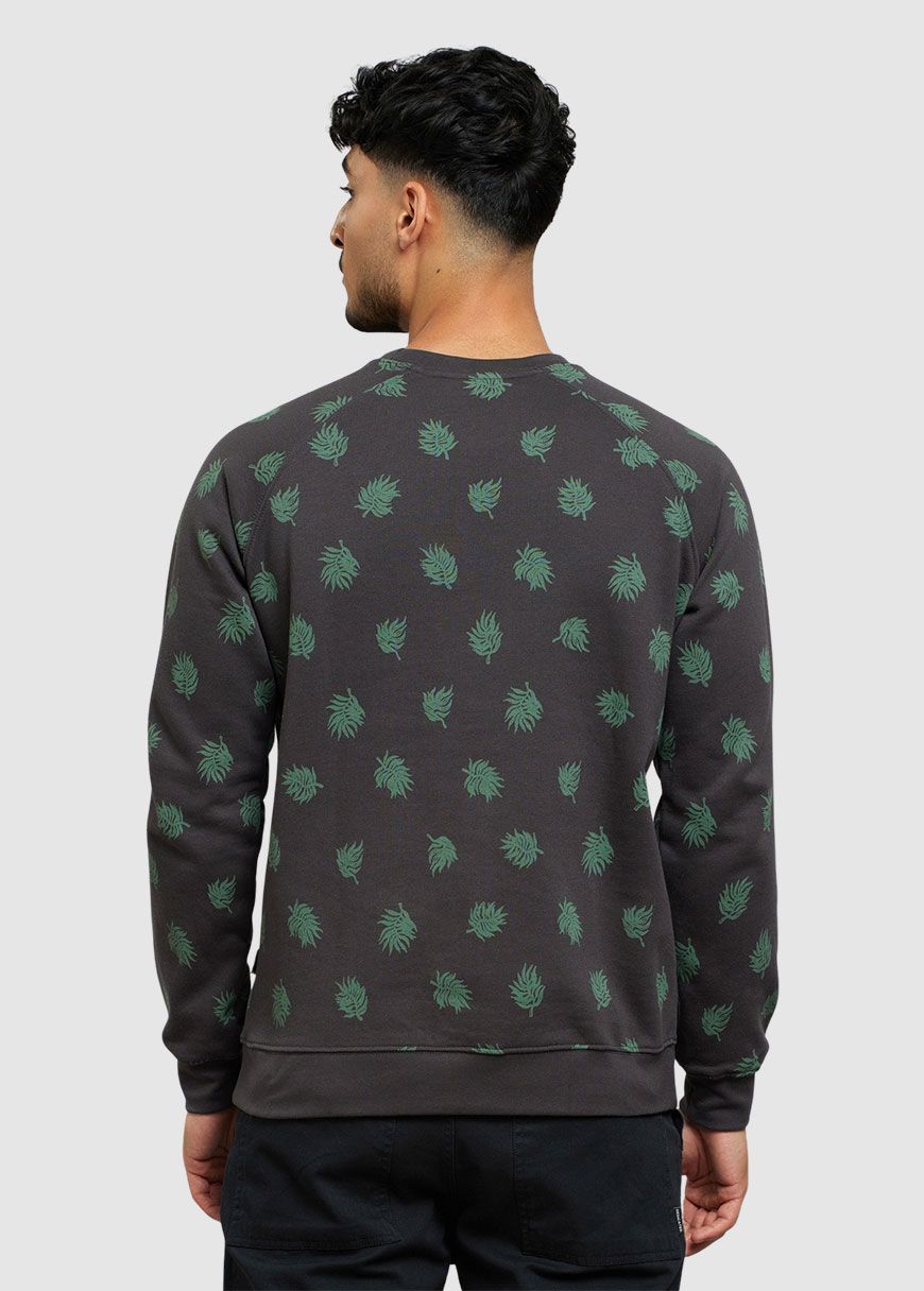 Sweatshirt Malmoe Leaf AOP