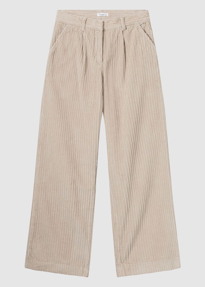 Posey Wide High-Rise Irregular Corduroy Pants Posey Wide High-Rise Irregular Corduroy Pants