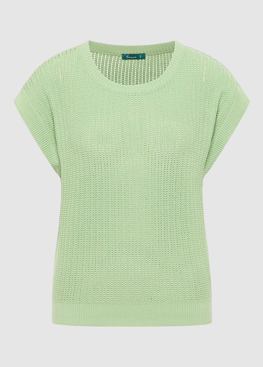 Lockeres Strick-Shirt Lockeres Strick-Shirt